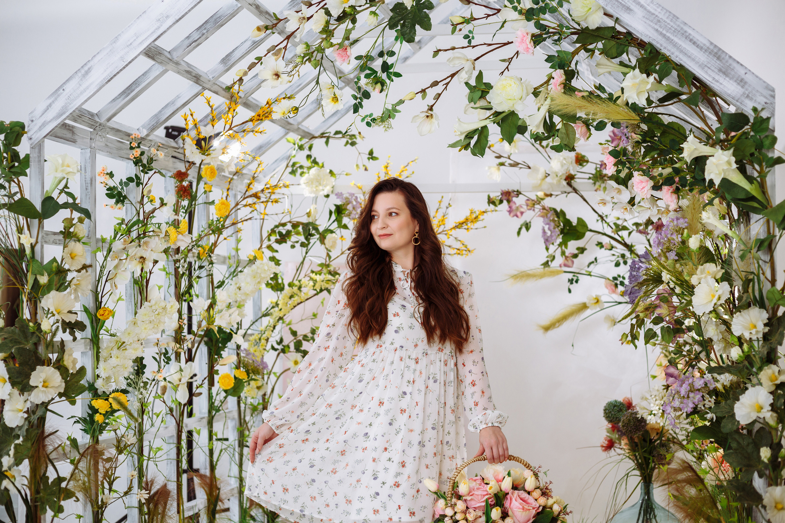 Элина (фотодень «Весна»). Фотограф новорожденных Тверь Диана Муляева