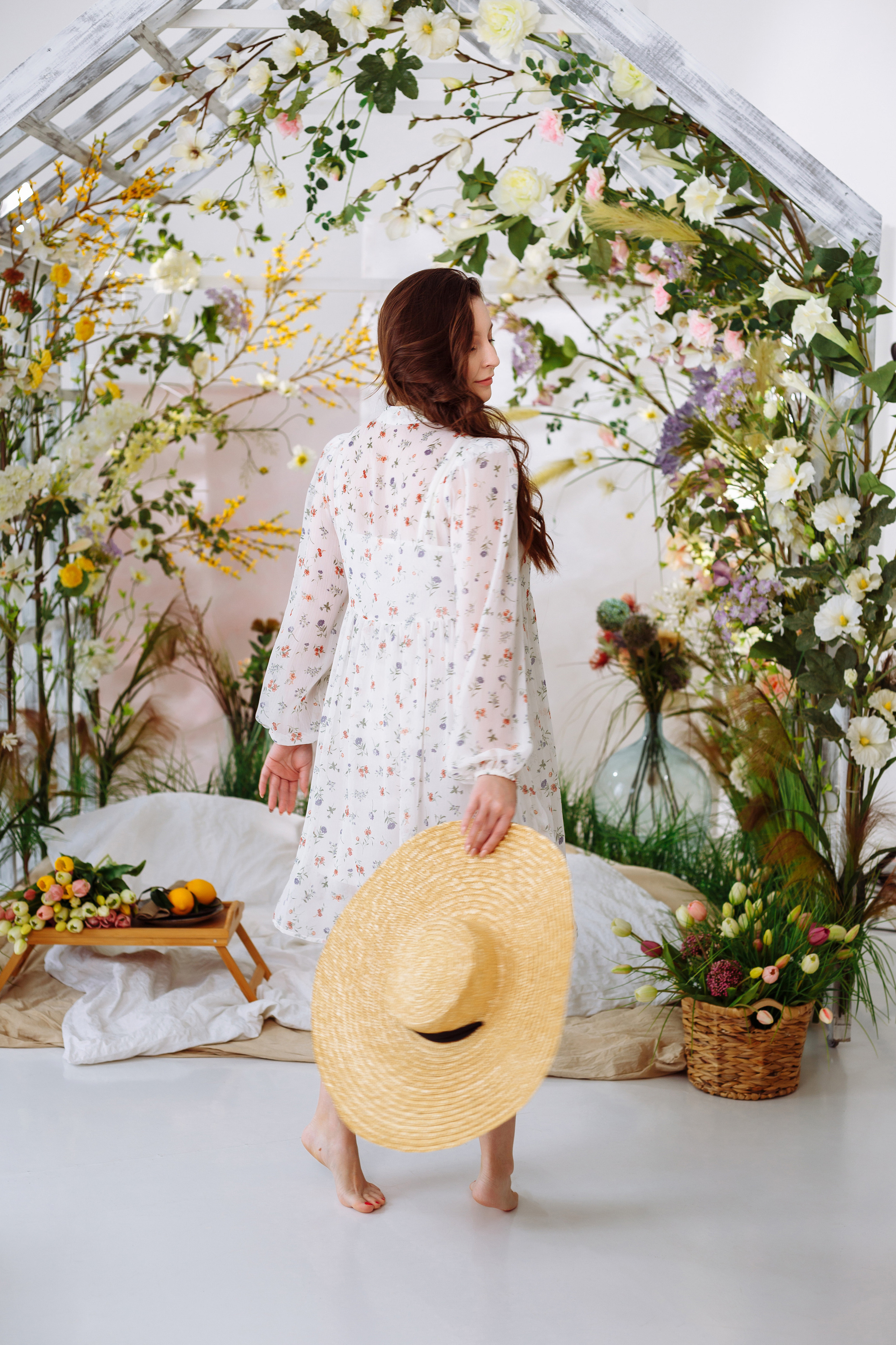 Элина (фотодень «Весна»). Фотограф новорожденных Тверь Диана Муляева