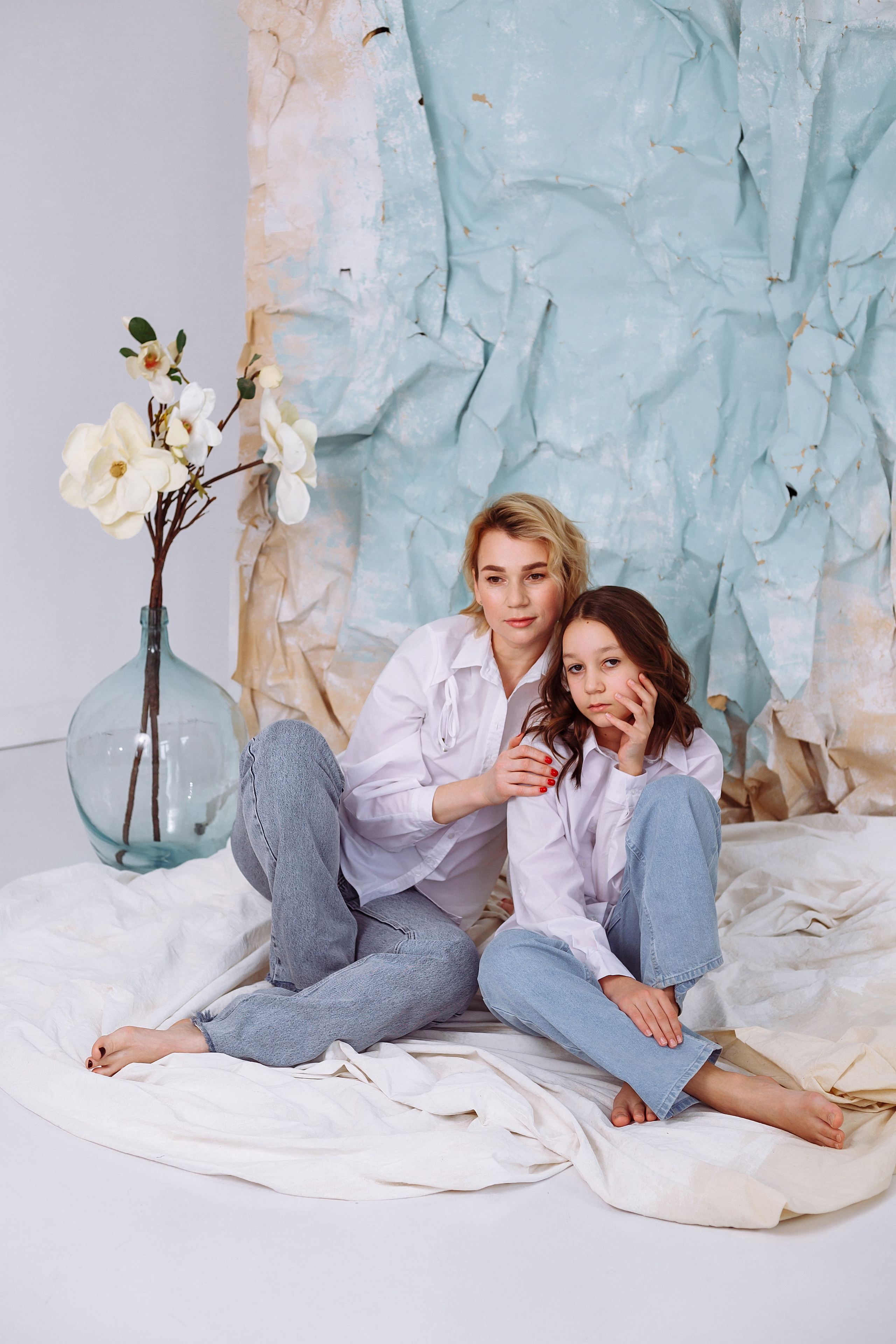 Екатерина и Варя (фотодень «Весна»). Фотограф новорожденных Тверь Диана Муляева