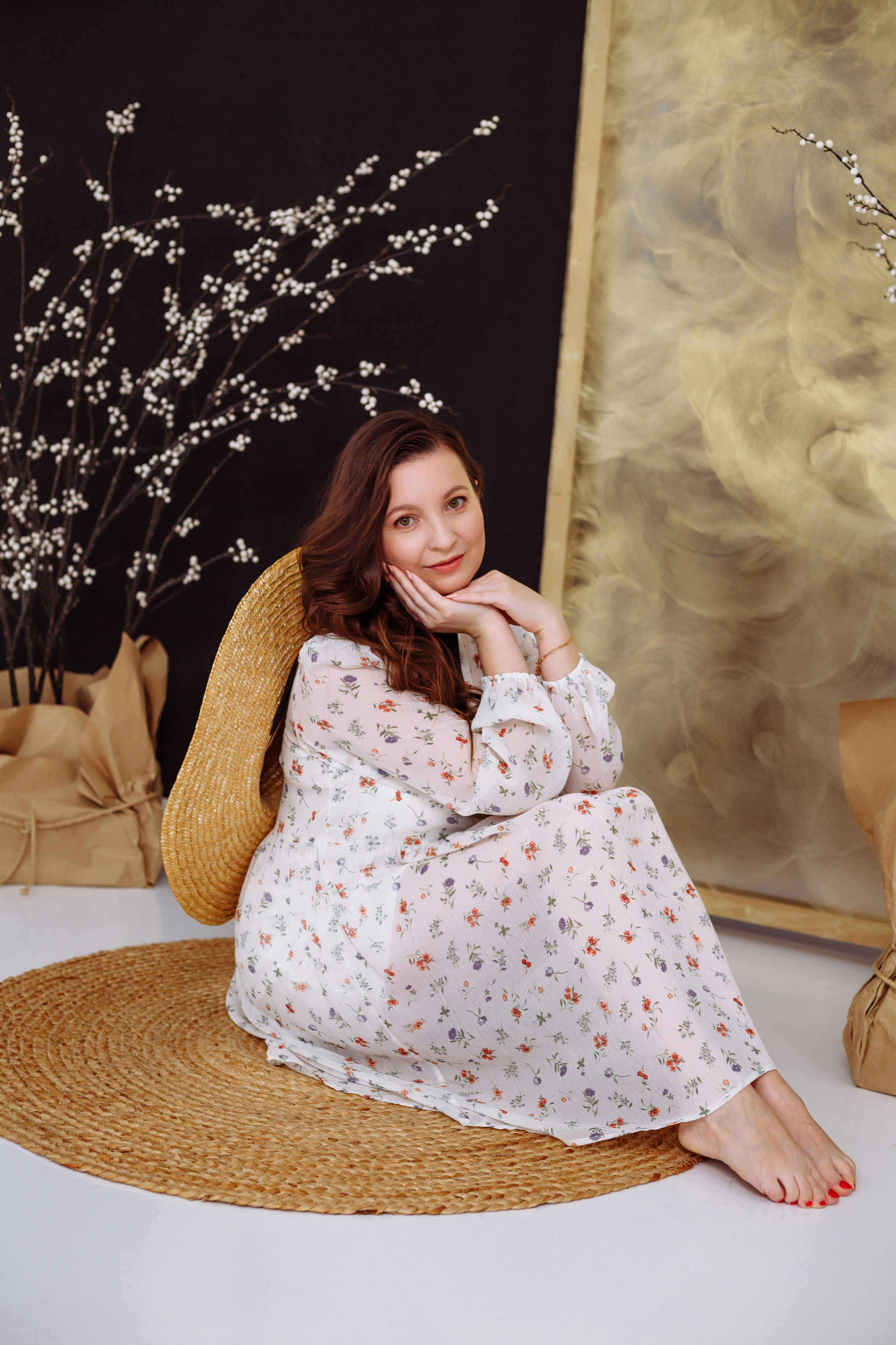 Элина (фотодень «Весна»). Фотограф новорожденных Тверь Диана Муляева