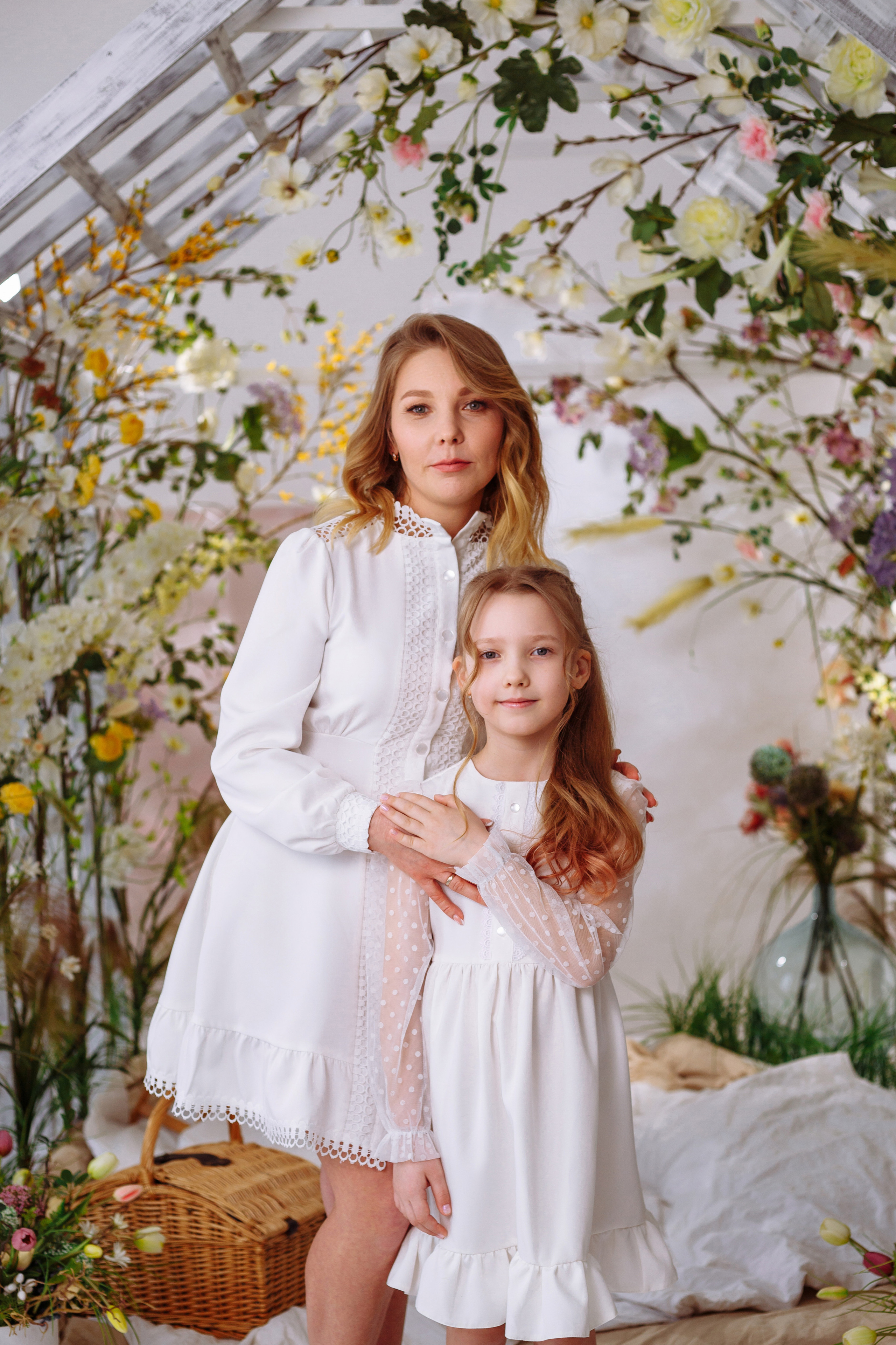 Наталья и Полина (фотодень «Весна»). Фотограф новорожденных Тверь Диана Муляева