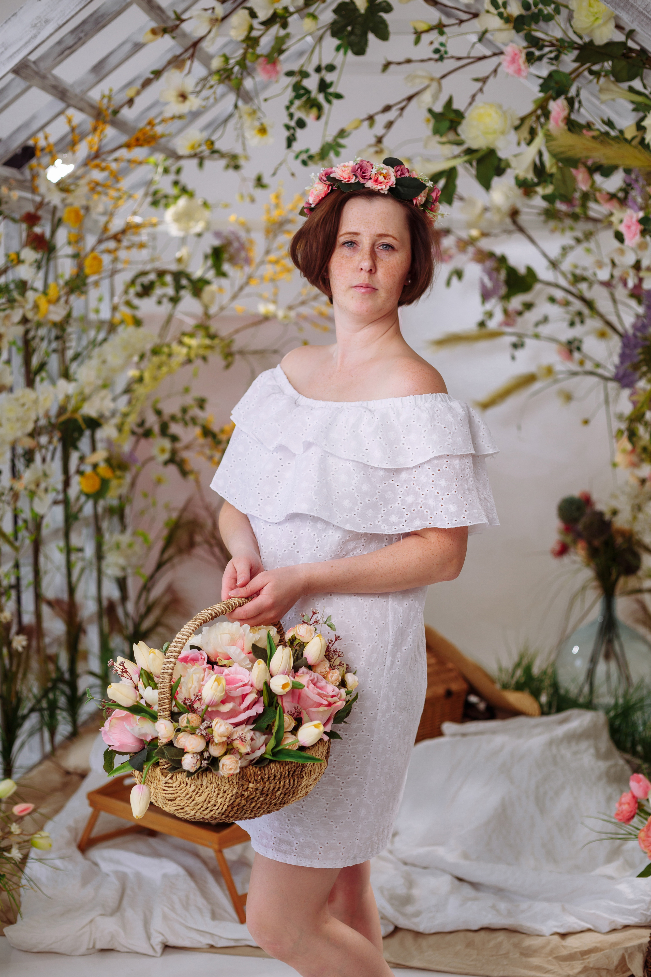 Люба и Катя (фотодень «Весна»). Фотограф новорожденных Тверь Диана Муляева