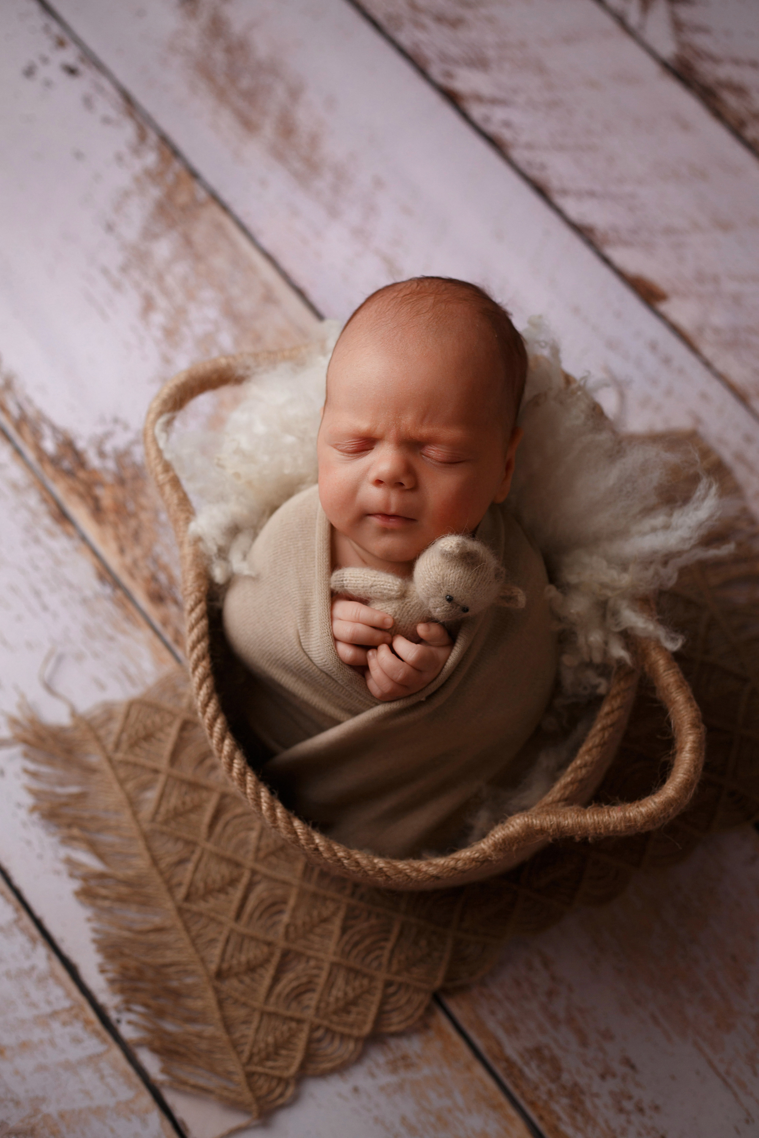 Костя, 1.5 месяца. Фотограф новорожденных Тверь Диана Муляева