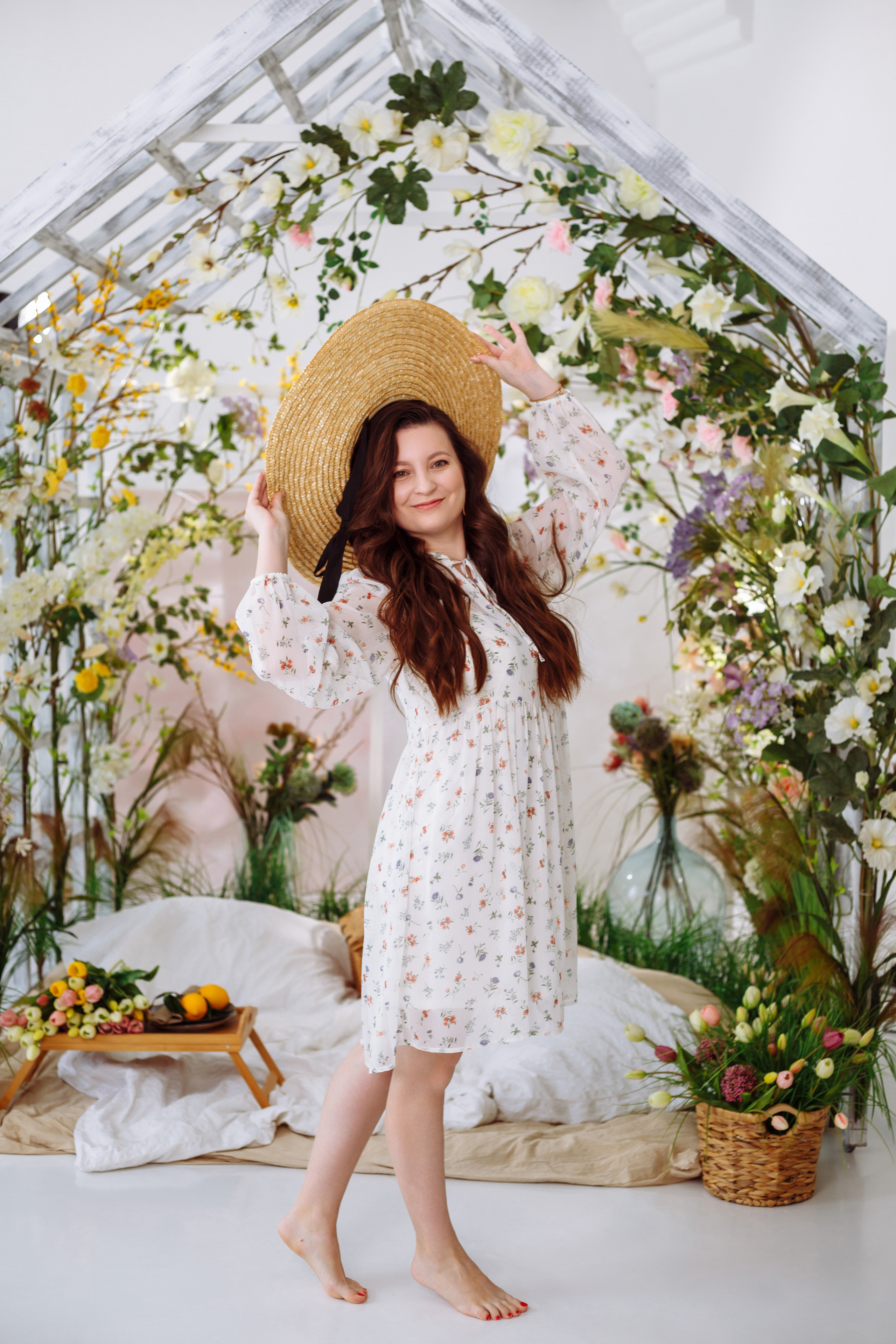 Элина (фотодень «Весна»). Фотограф новорожденных Тверь Диана Муляева