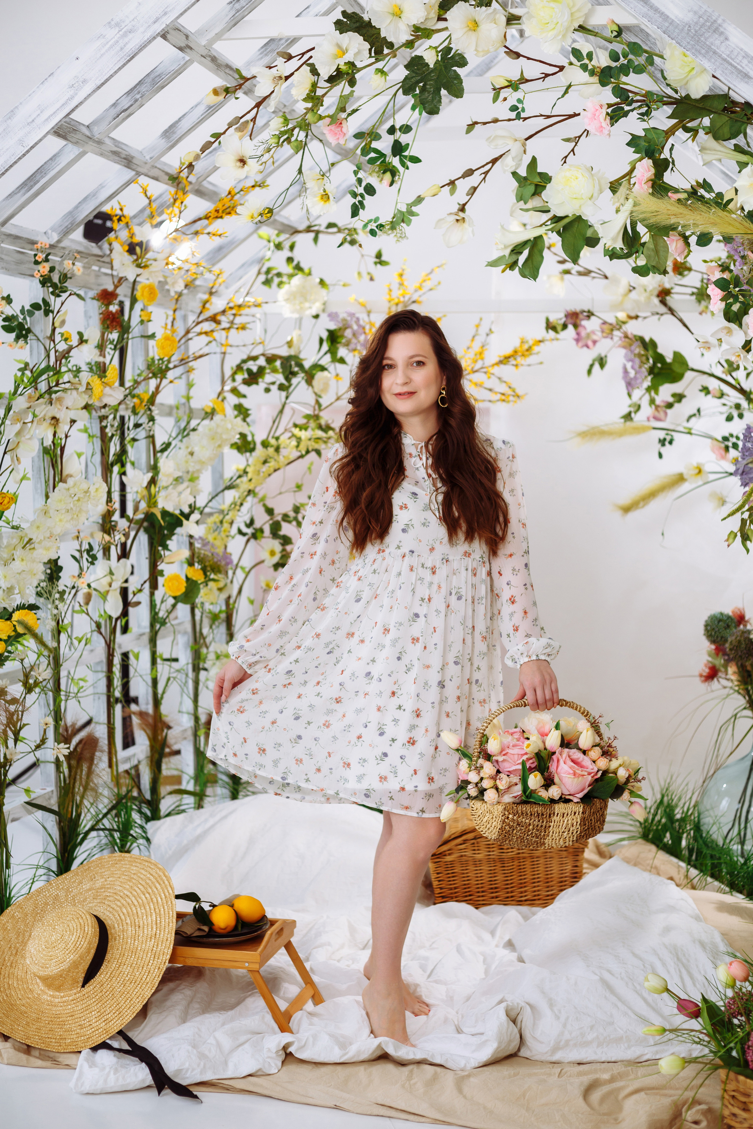 Элина (фотодень «Весна»). Фотограф новорожденных Тверь Диана Муляева