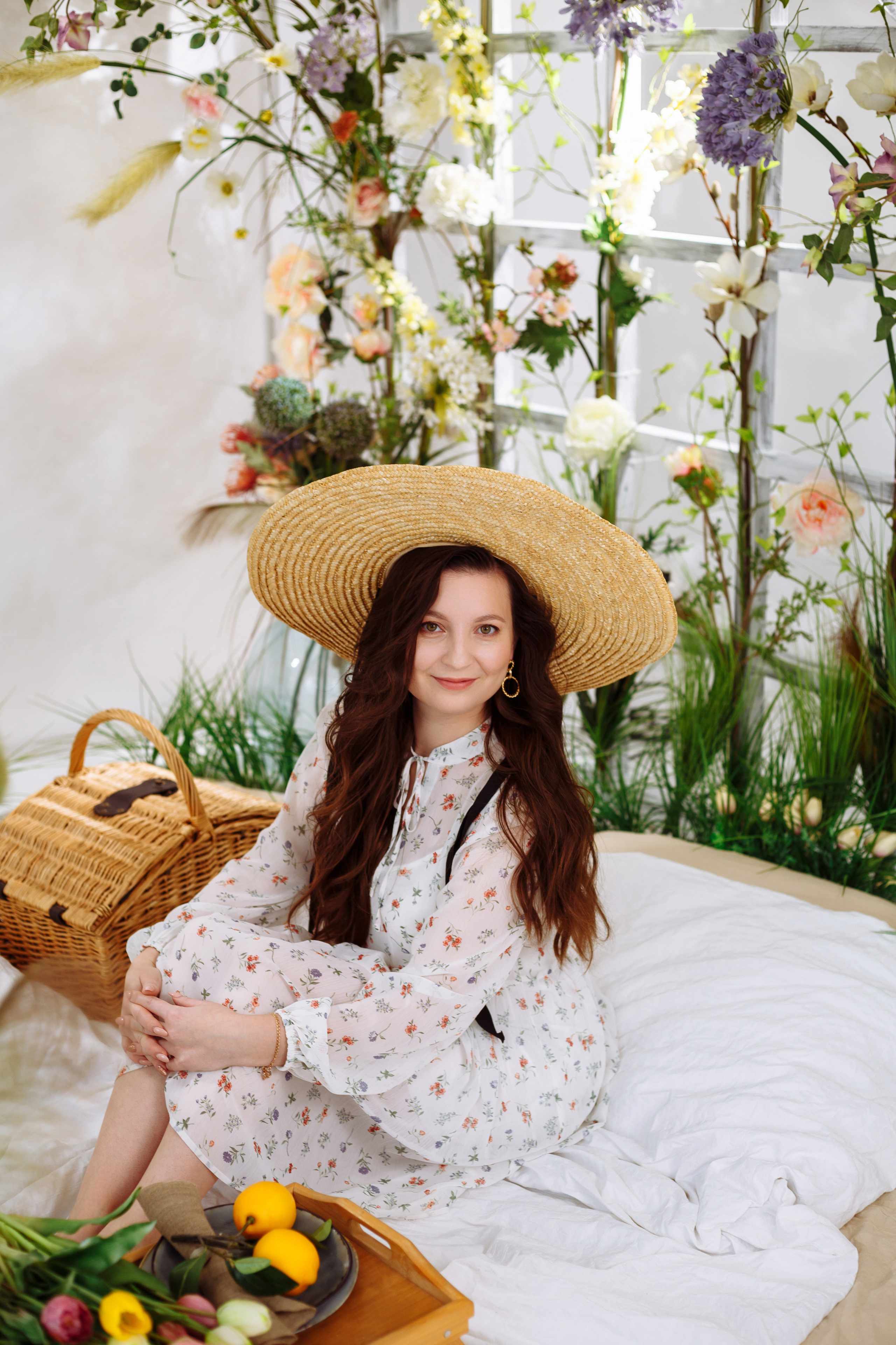 Элина (фотодень «Весна»). Фотограф новорожденных Тверь Диана Муляева