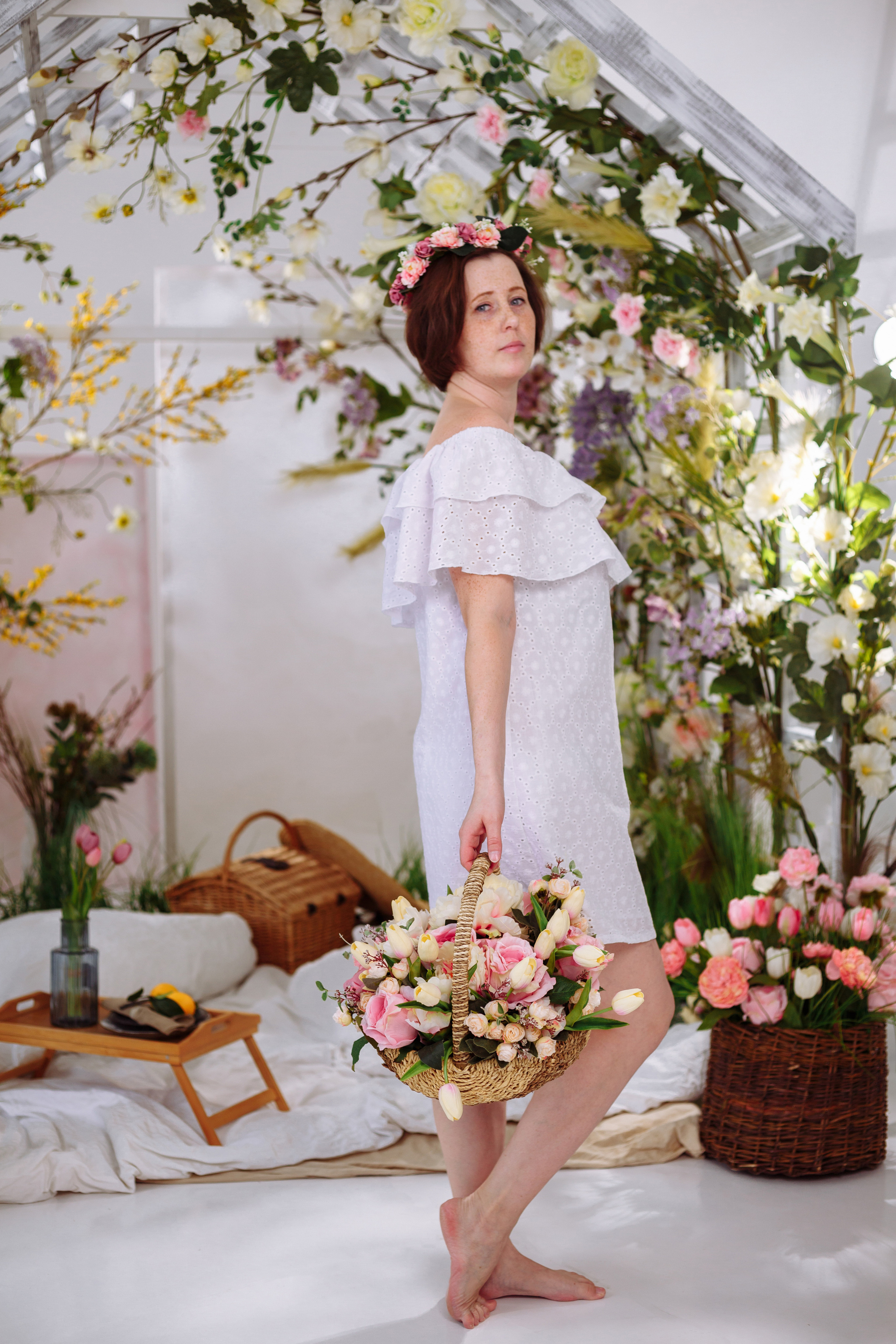 Люба и Катя (фотодень «Весна»). Фотограф новорожденных Тверь Диана Муляева