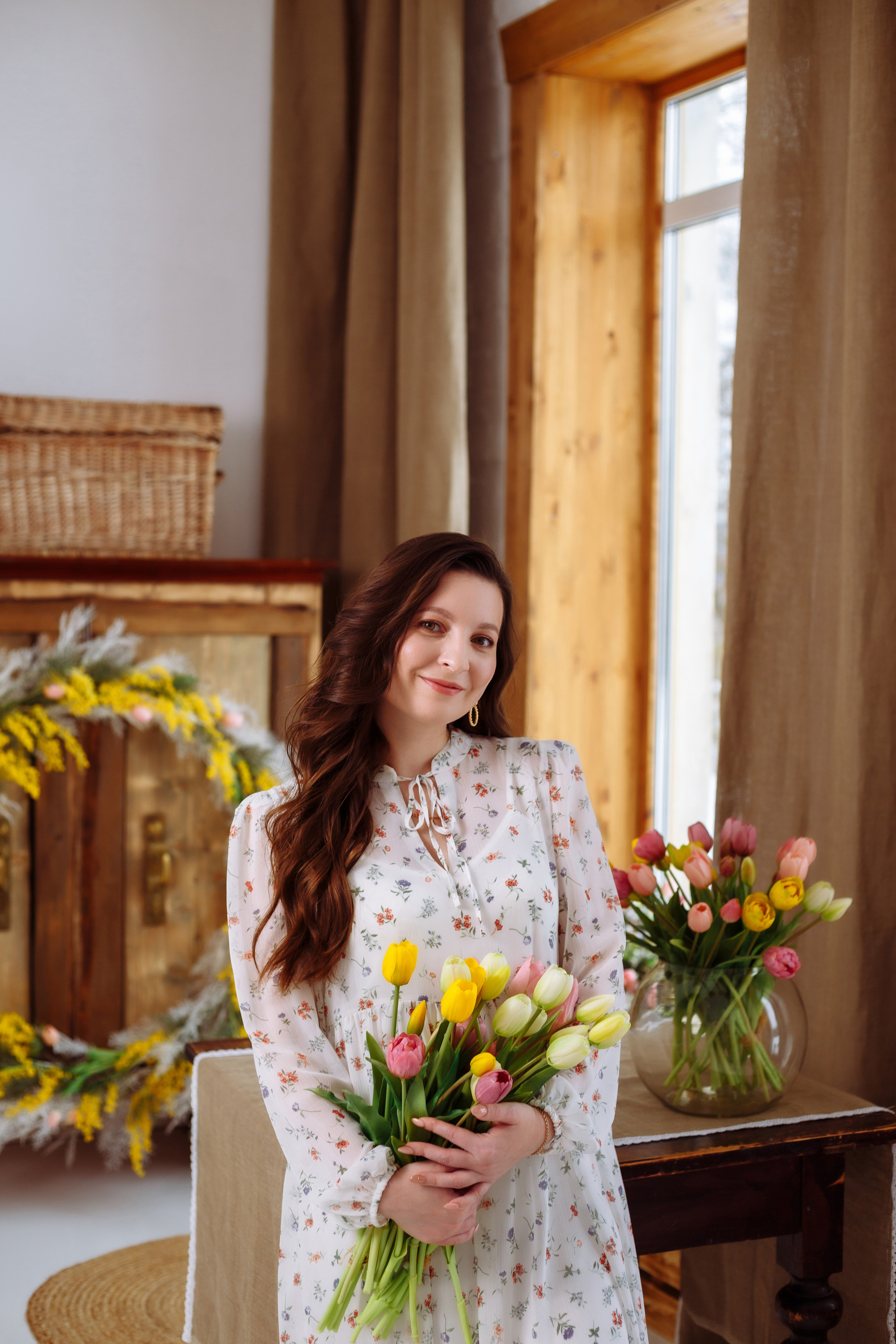 Элина (фотодень «Весна»). Фотограф новорожденных Тверь Диана Муляева