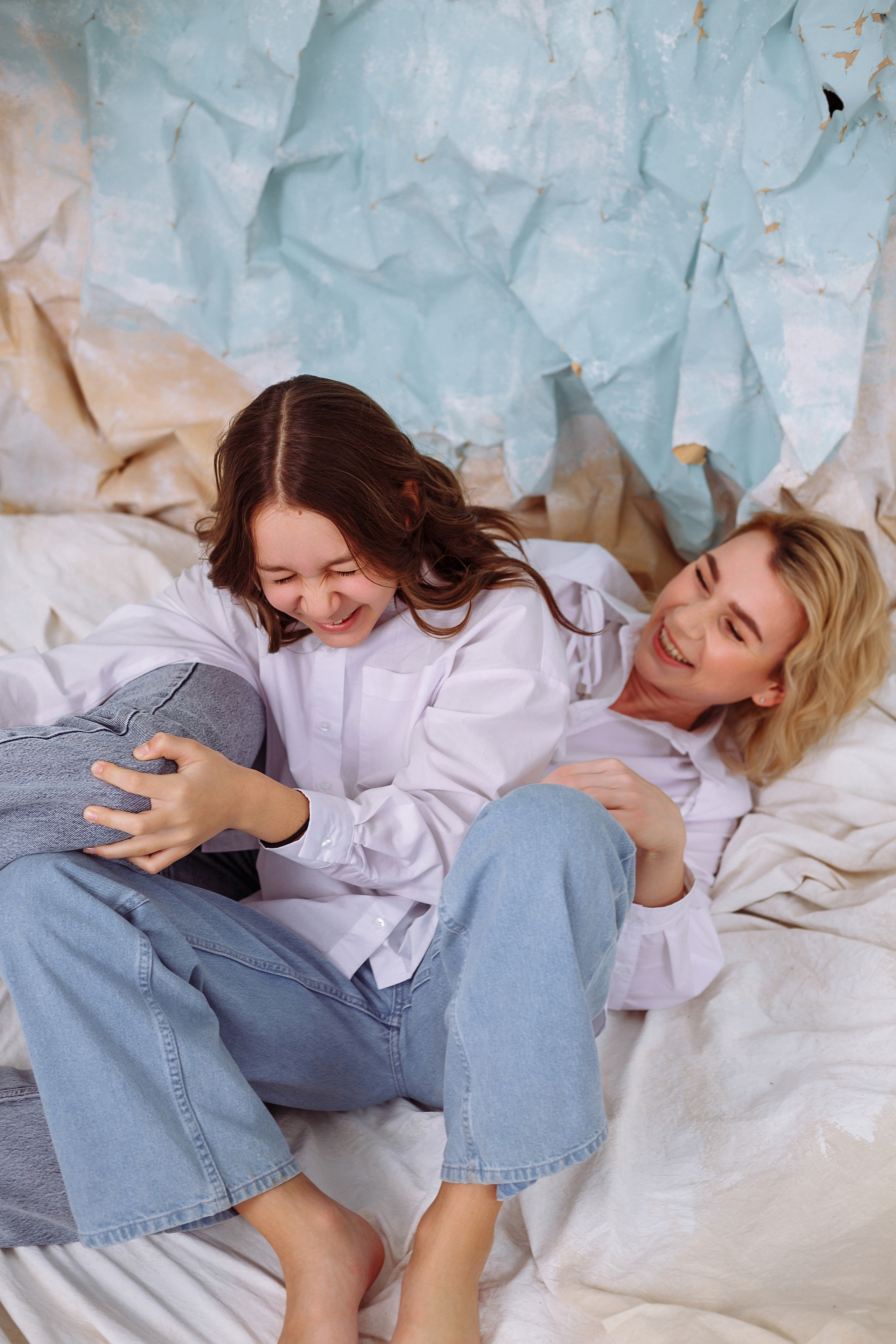 Екатерина и Варя (фотодень «Весна»). Фотограф новорожденных Тверь Диана Муляева