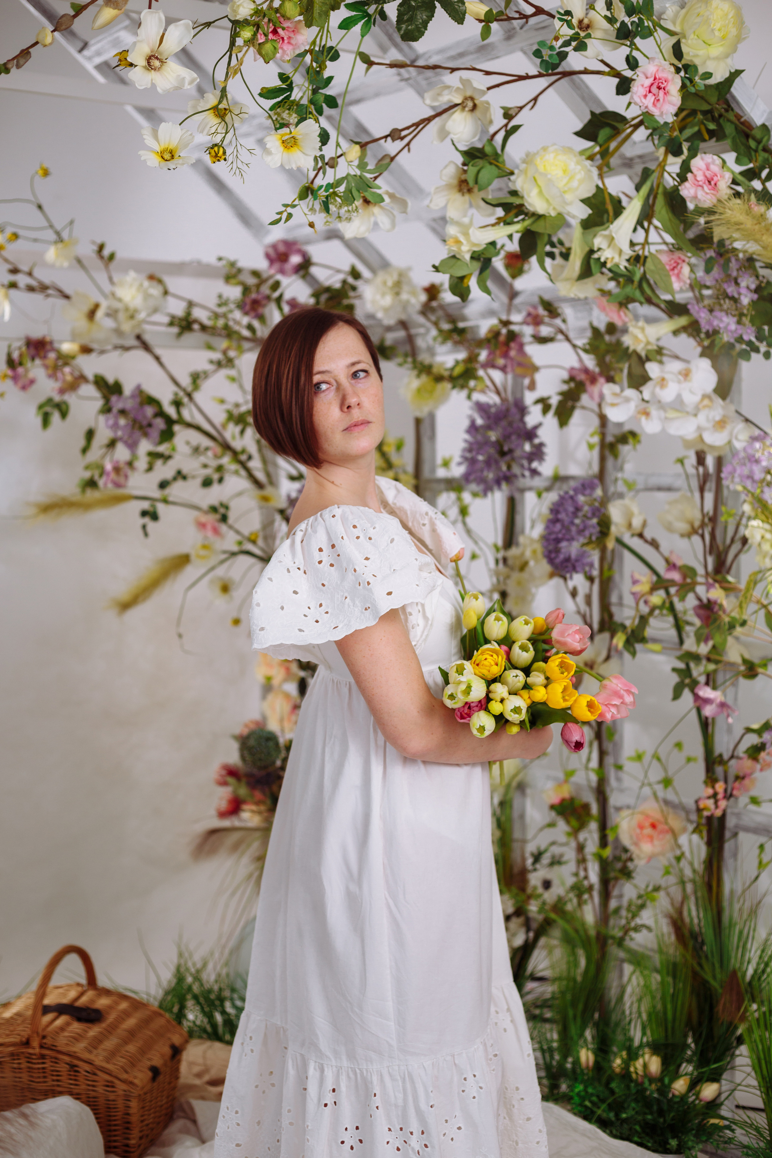 Люба и Катя (фотодень «Весна»). Фотограф новорожденных Тверь Диана Муляева