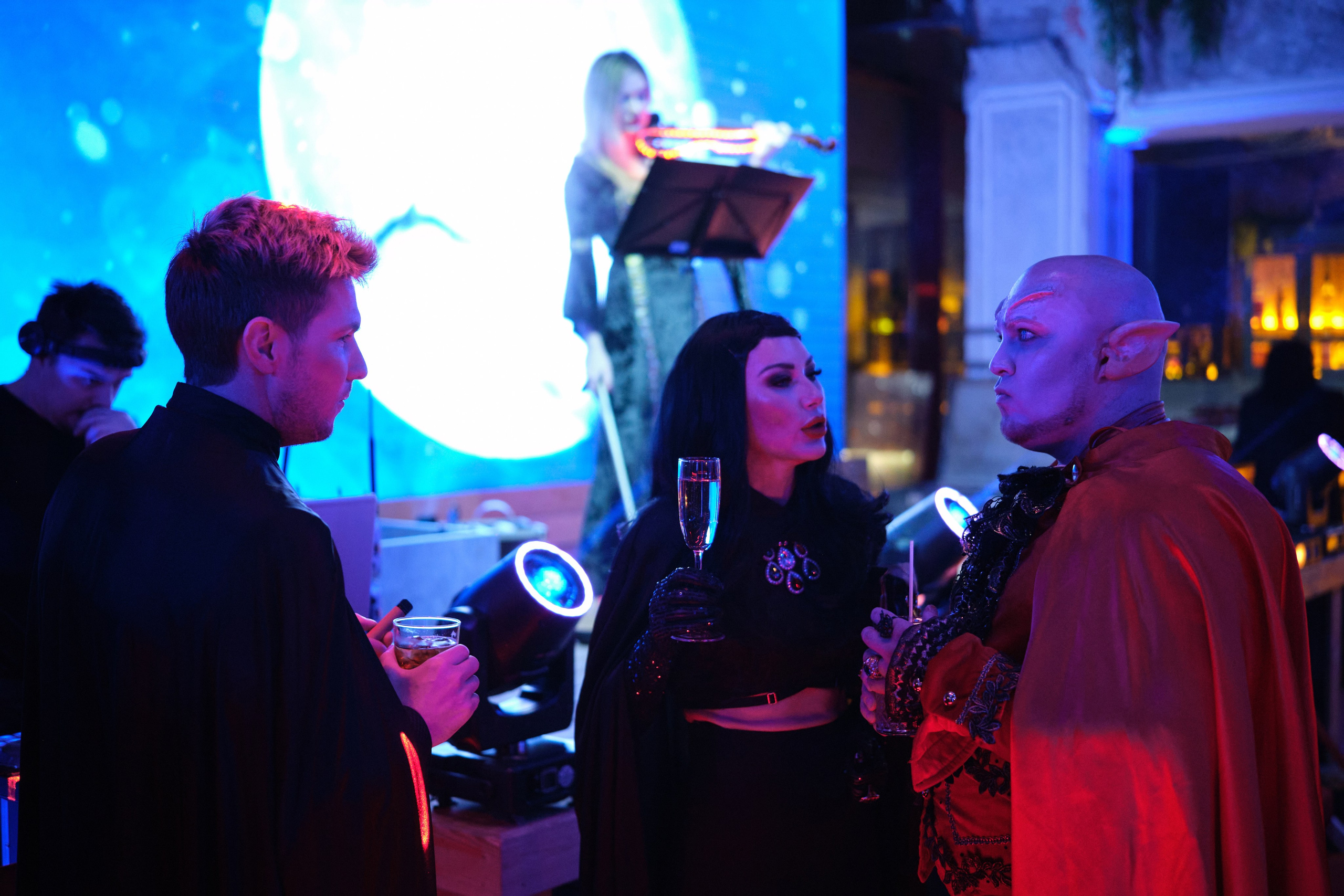 Бал вампиров в гастропабе Особняк. Репортажный фотограф Дмитрий Литвинский. Минск, Беларусь, мир
