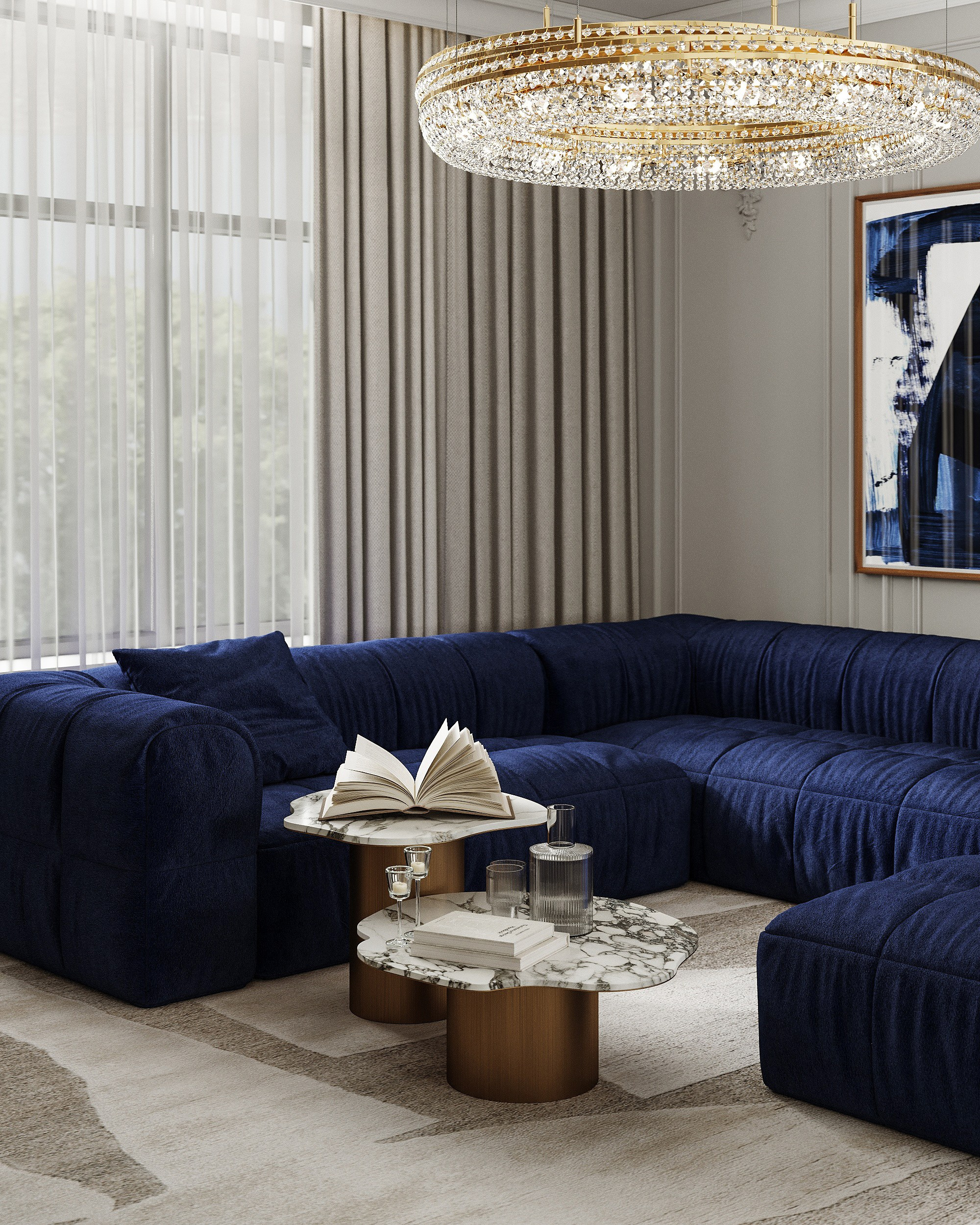 Living room | 2025. 3D Визуализатор Великородная Виктория