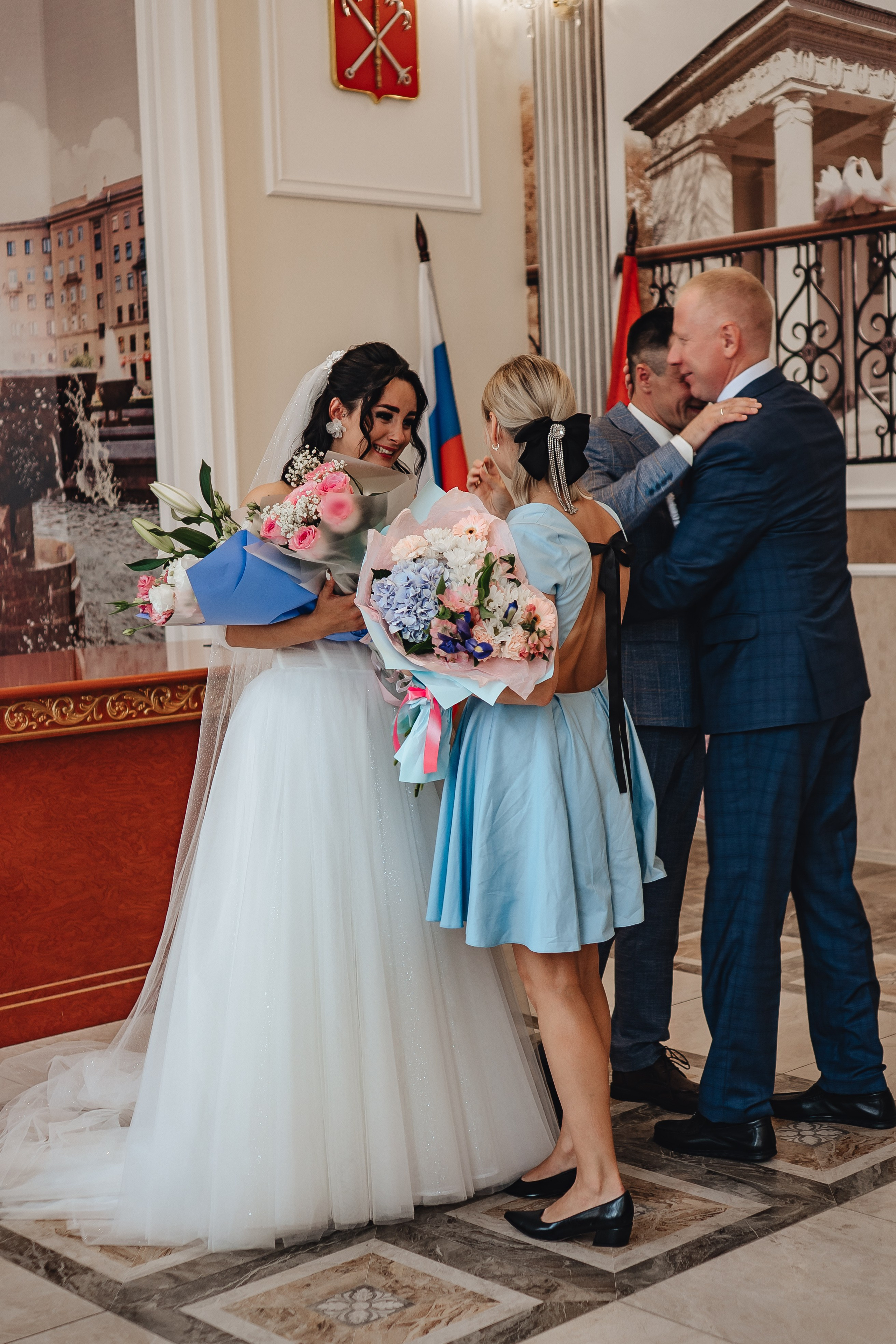 СВАДЕБНАЯ СЬЕМКА В ЗАГСЕ НА МОСКОВСКОМ ПРОСПЕКТЕ. Профессиональный фотограф, Санкт-Петербург — Виктория Богомолова