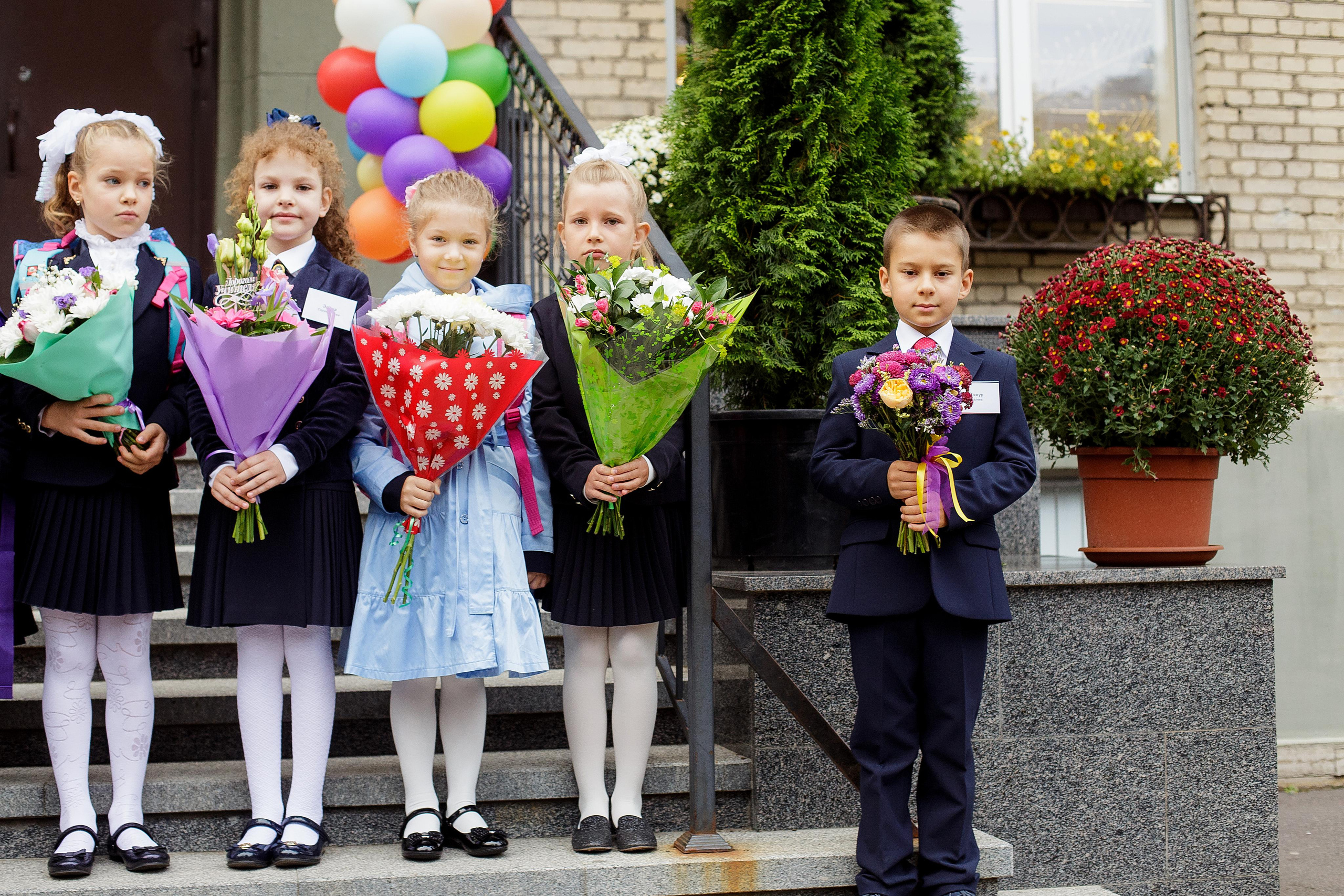 1 сентября в 631 гимназии. Фотограф в Санкт-Петербурге Закута Ольга