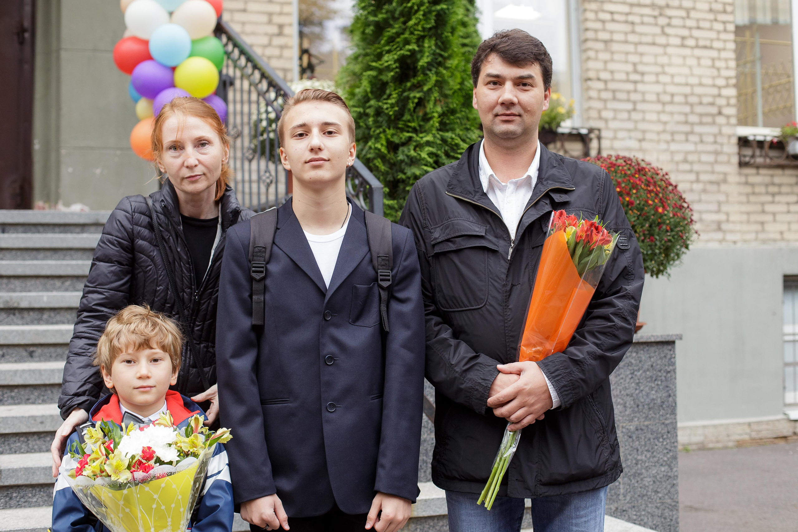 1 сентября в 631 гимназии. Фотограф в Санкт-Петербурге Закута Ольга