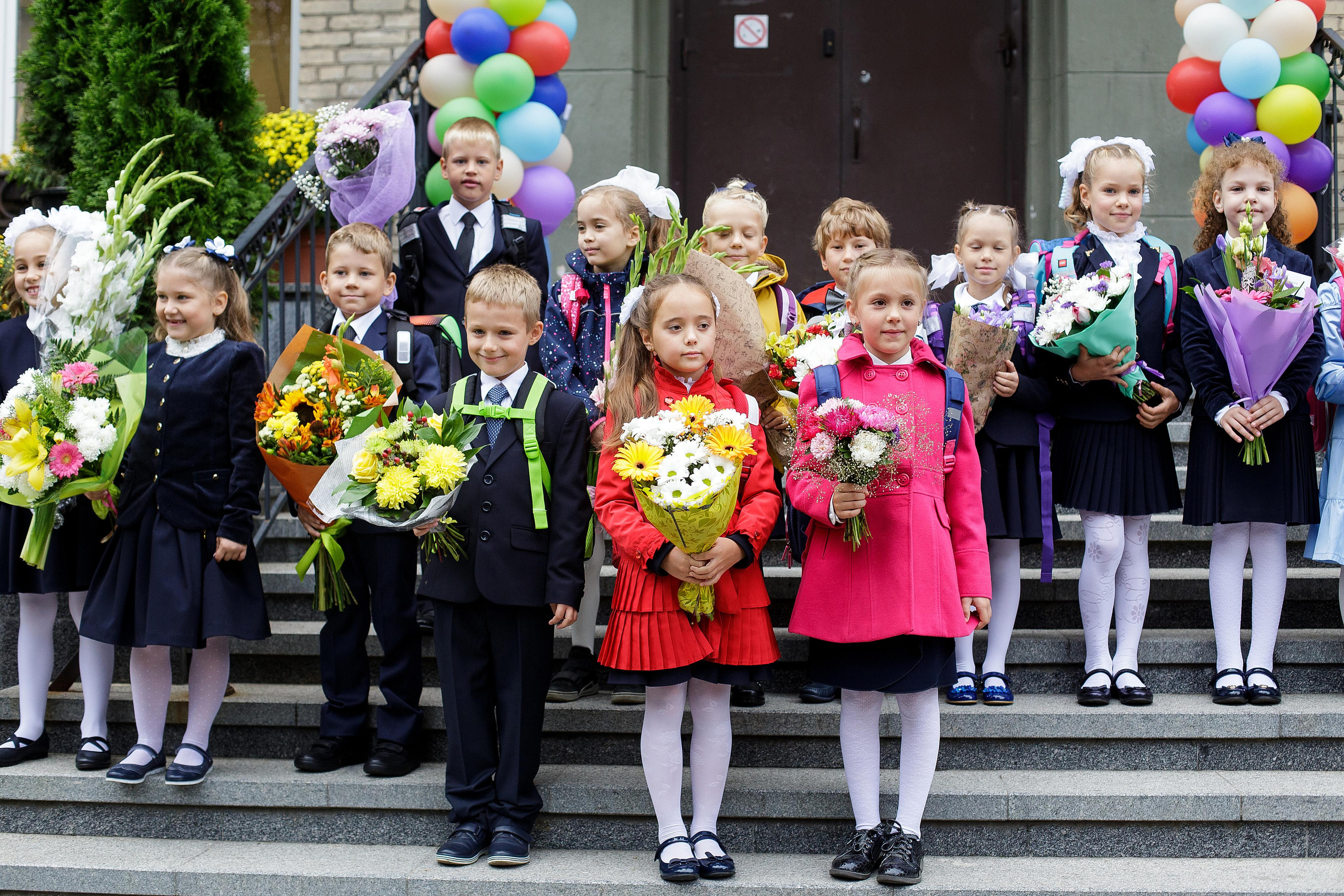 1 сентября в 631 гимназии. Фотограф в Санкт-Петербурге Закута Ольга