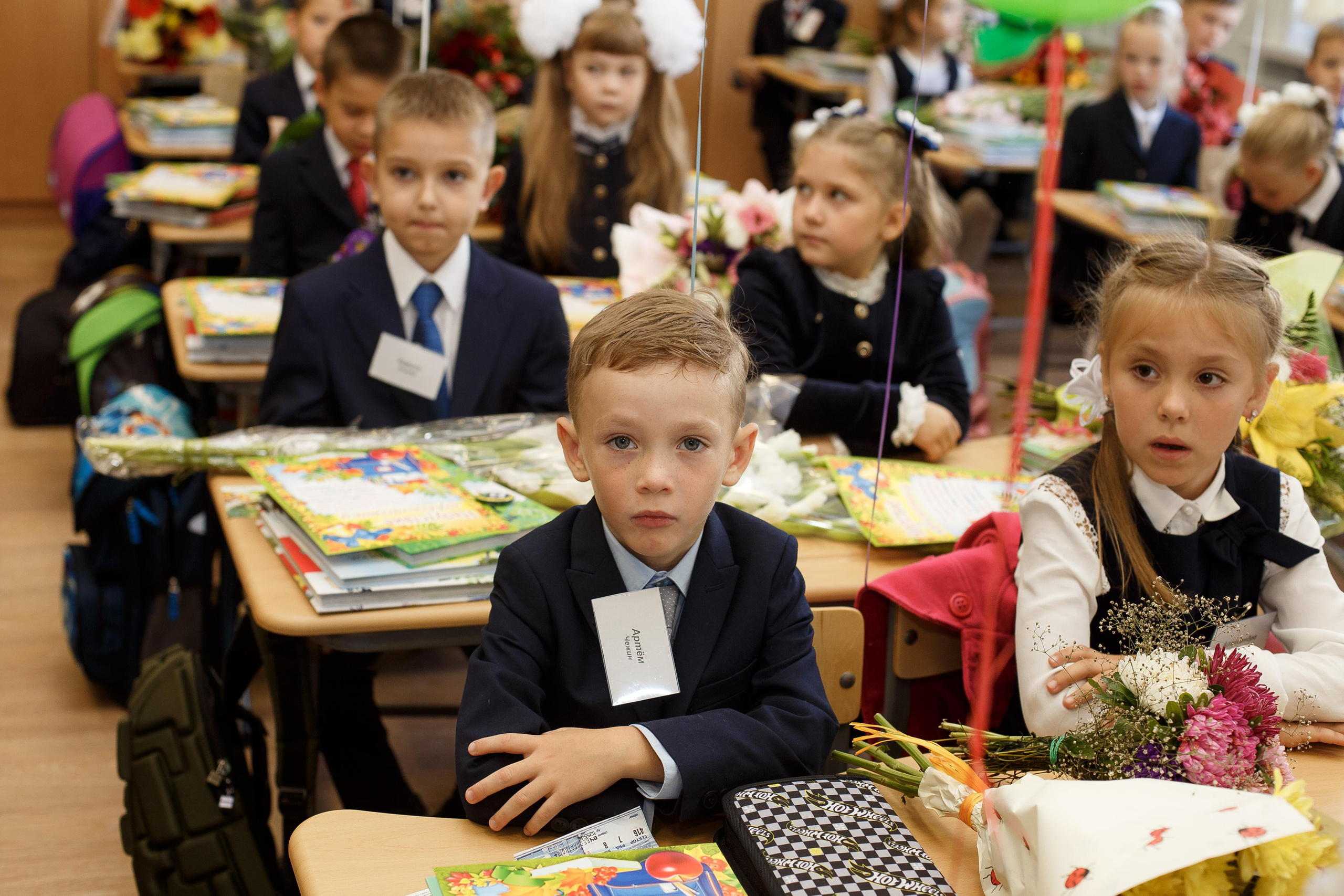 1 сентября в 631 гимназии. Фотограф в Санкт-Петербурге Закута Ольга