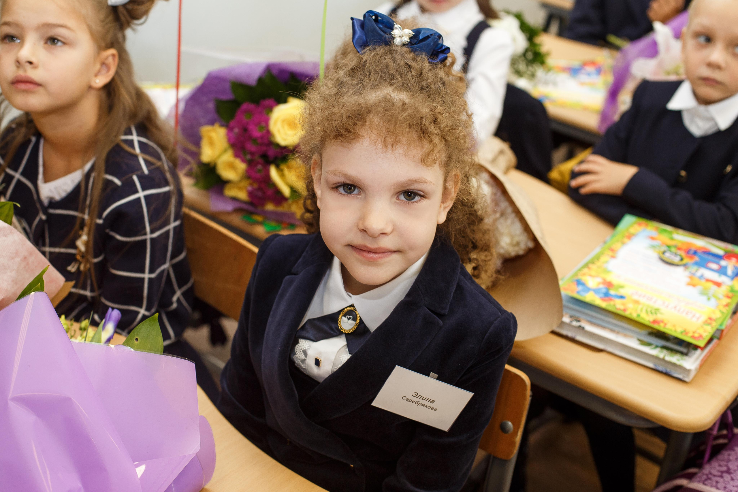 1 сентября в 631 гимназии. Фотограф в Санкт-Петербурге Закута Ольга