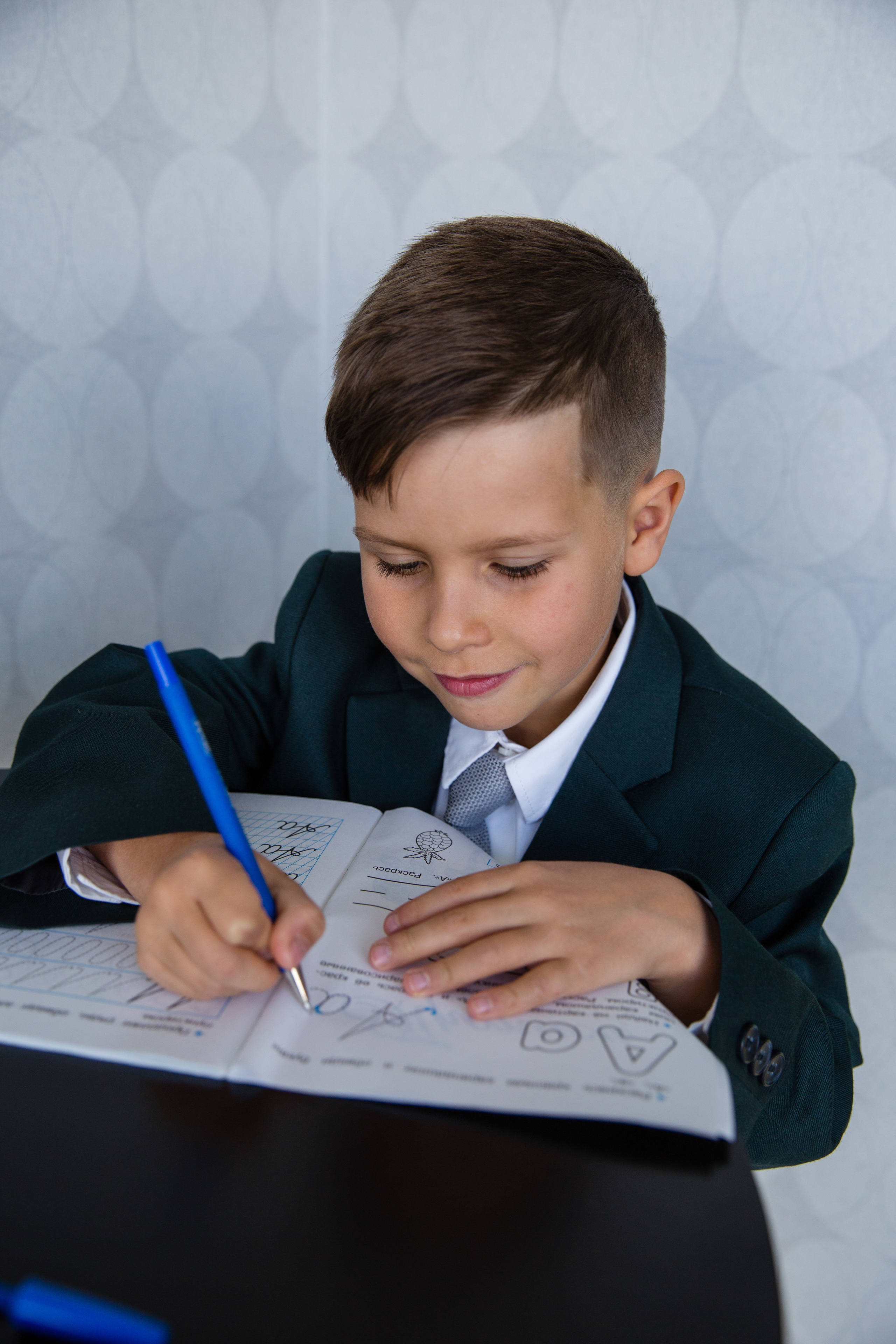 Домашняя съемка будущего первоклассника. Фотограф в Санкт-Петербурге Закута Ольга