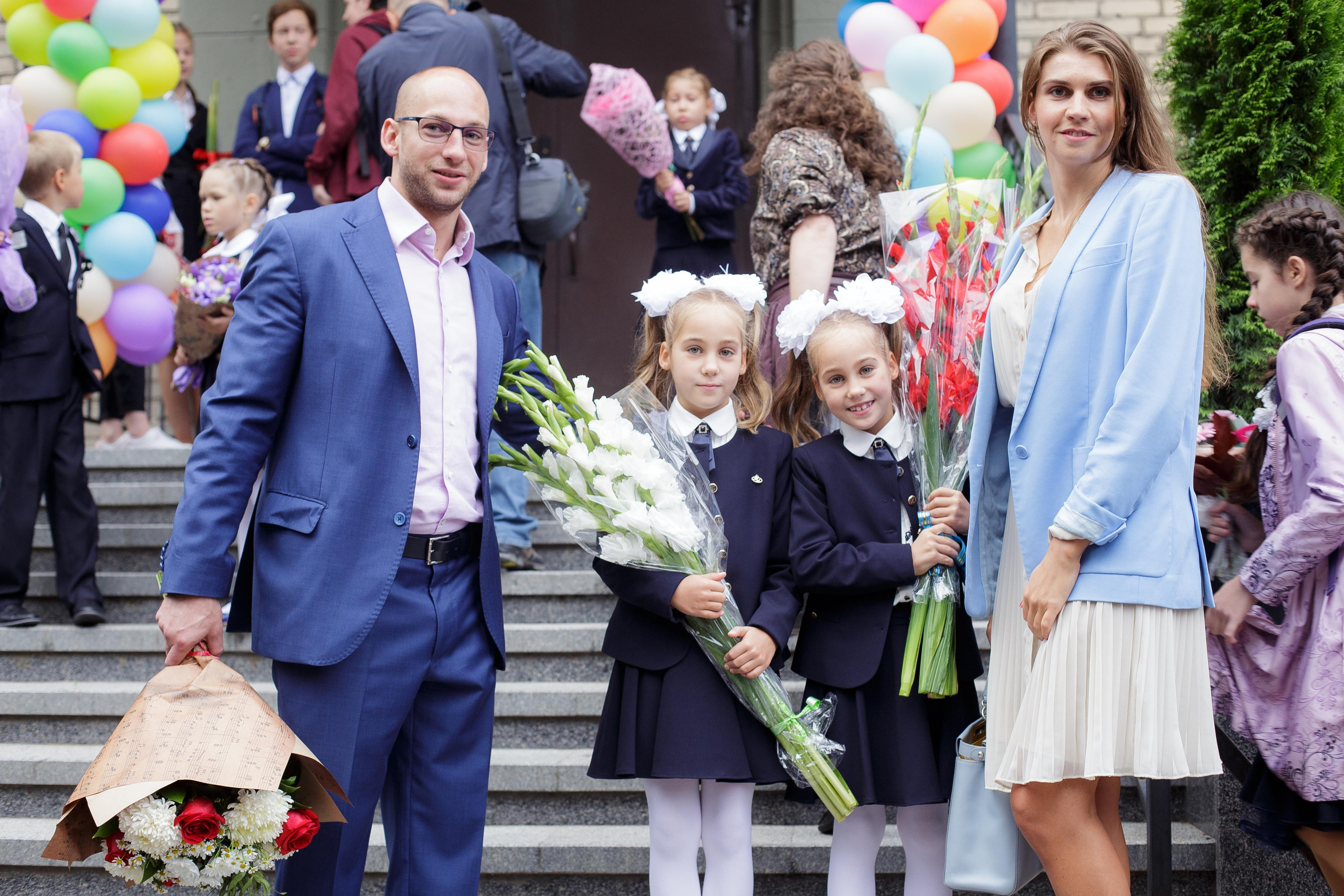 1 сентября в 631 гимназии. Фотограф в Санкт-Петербурге Закута Ольга