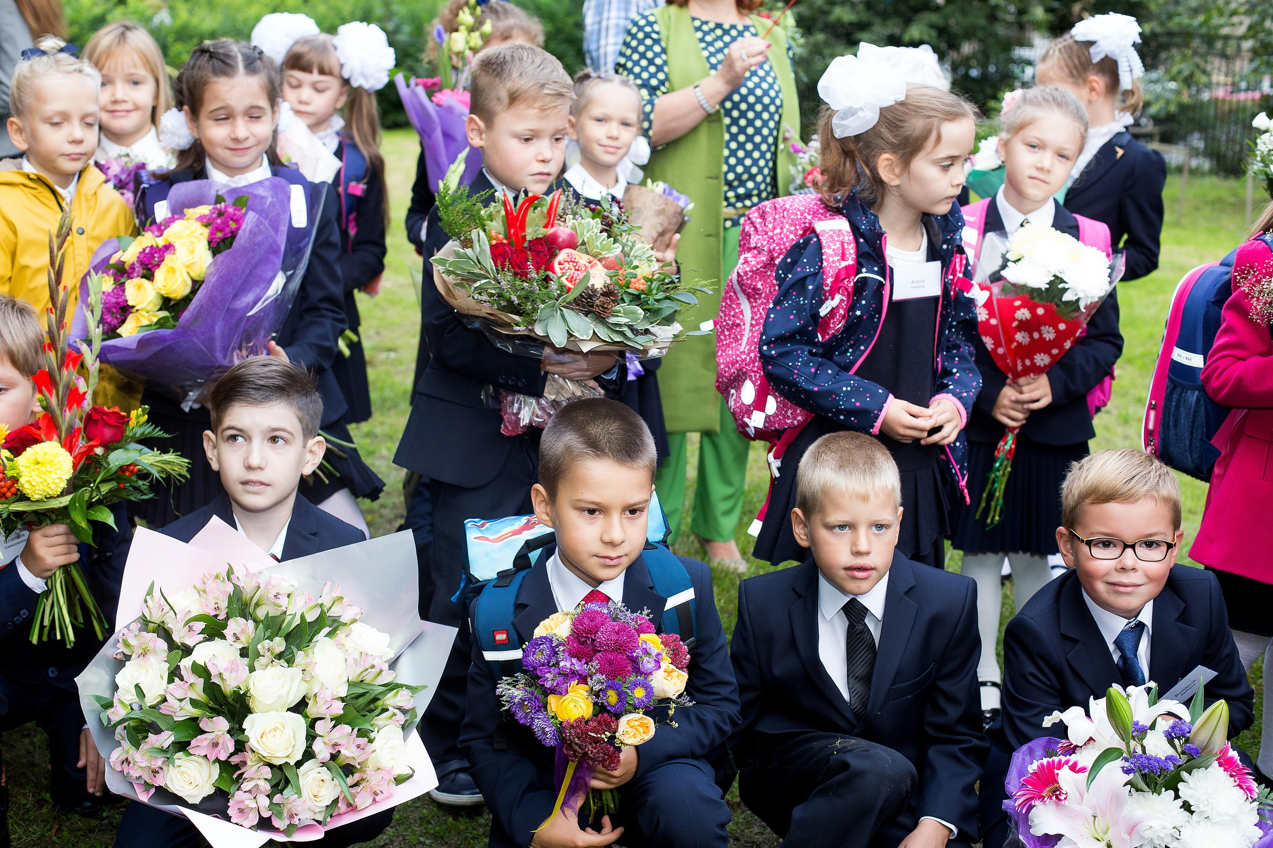 1 сентября в 631 гимназии. Фотограф в Санкт-Петербурге Закута Ольга