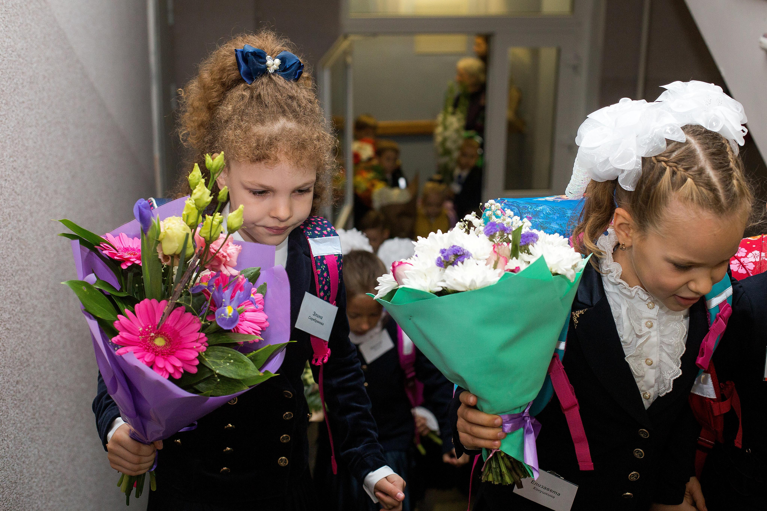 1 сентября в 631 гимназии. Фотограф в Санкт-Петербурге Закута Ольга