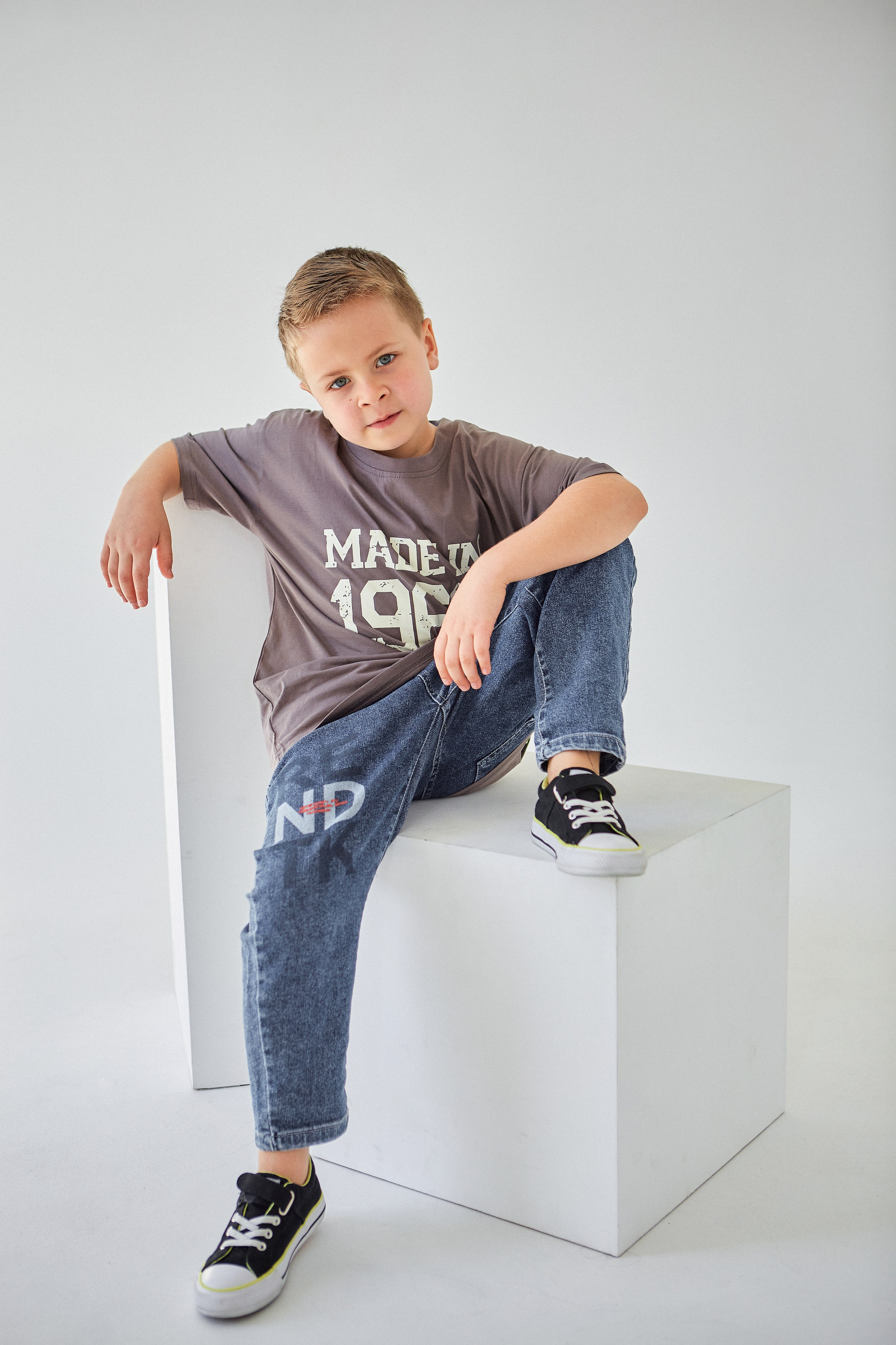 Богдан, 8 лет, рост 134 см. Efimova Model Agency