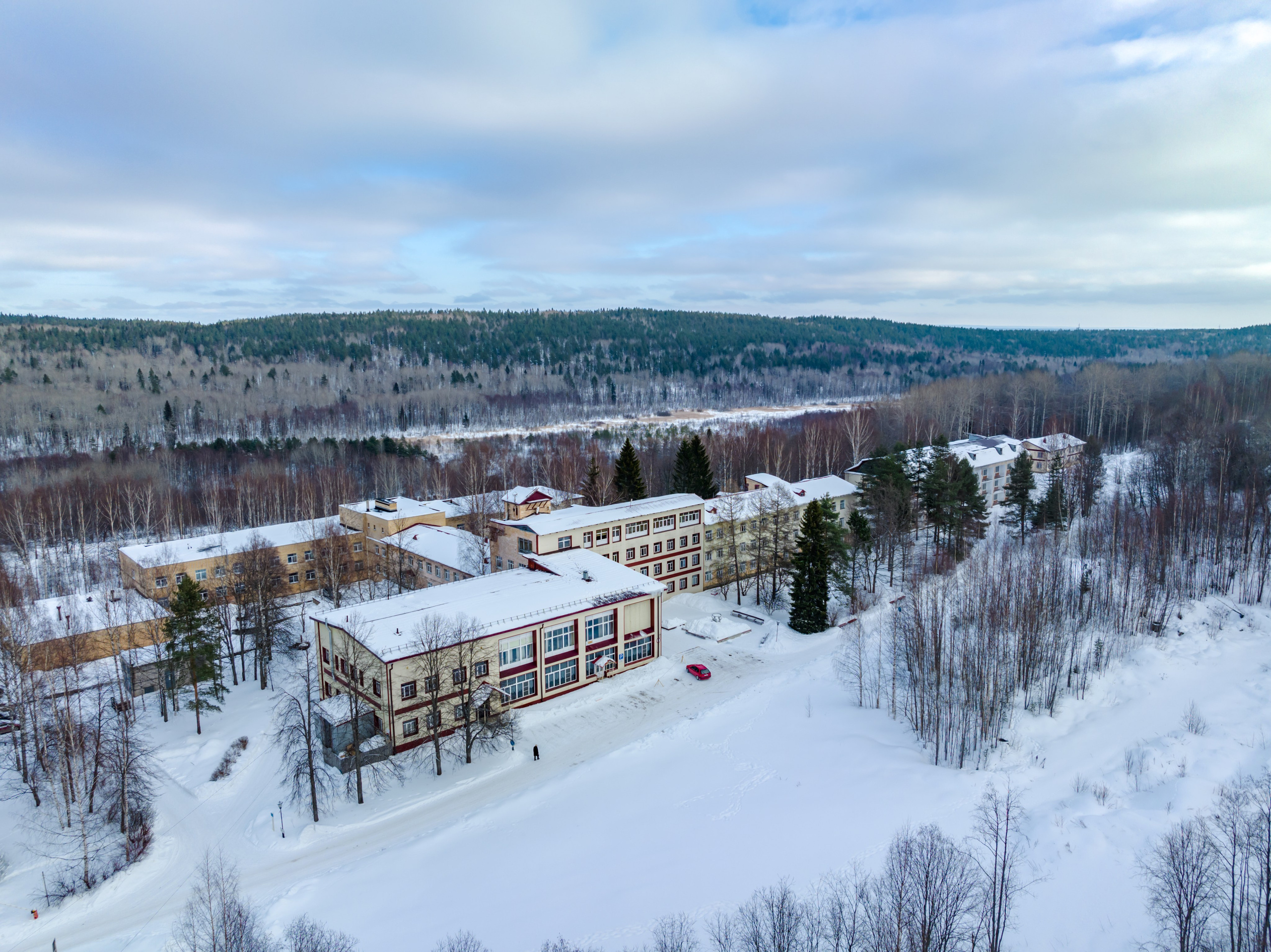 Курорт Марциальные воды. Аэросъемка. Фото и Видео в Карелии. Алексей Фрилунд
