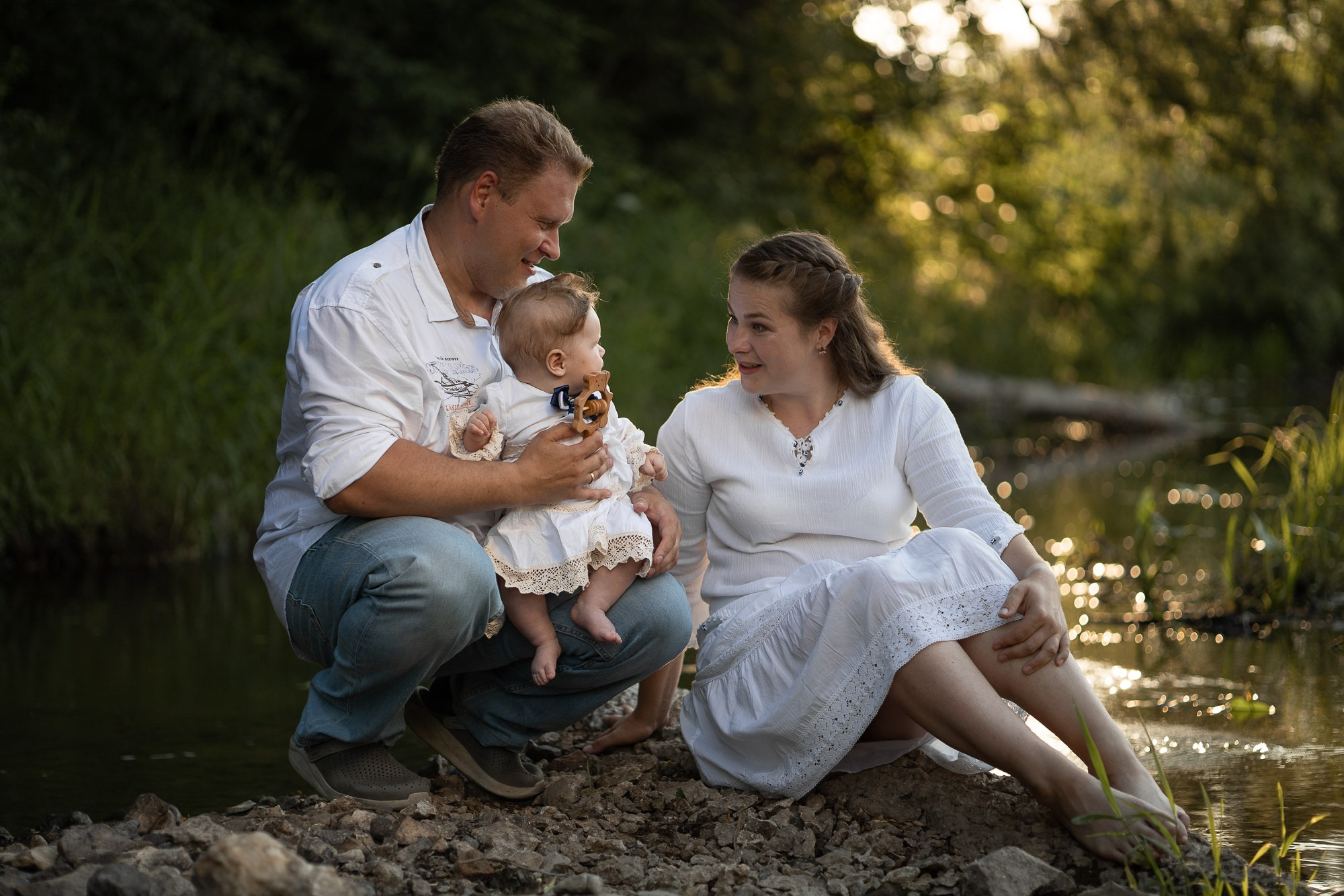 Летняя семейная фотосессия на природе. Фотограф в Москве Мухина Ирина