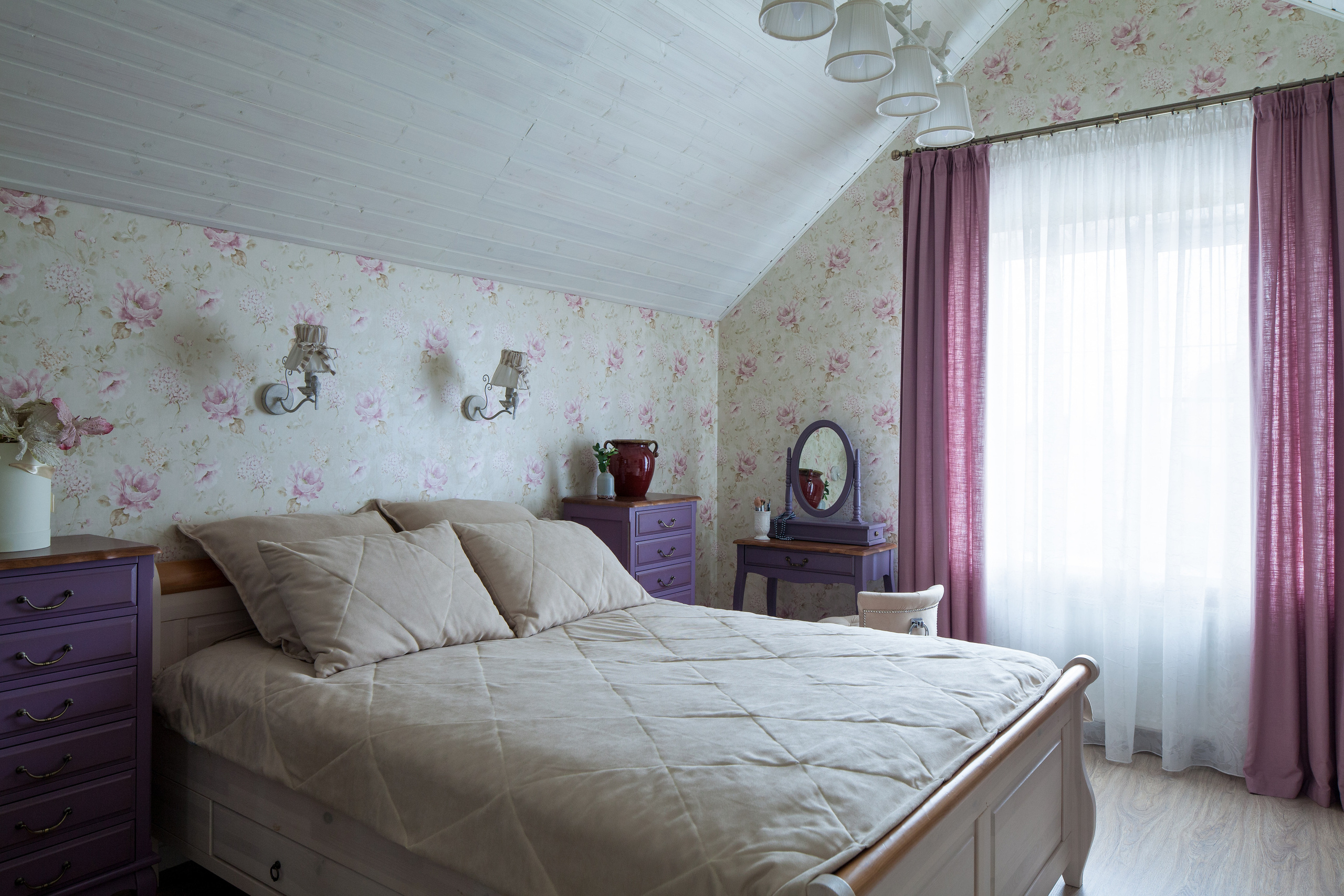 В аромате лаванды. Interior designer Nataliia Iksanova