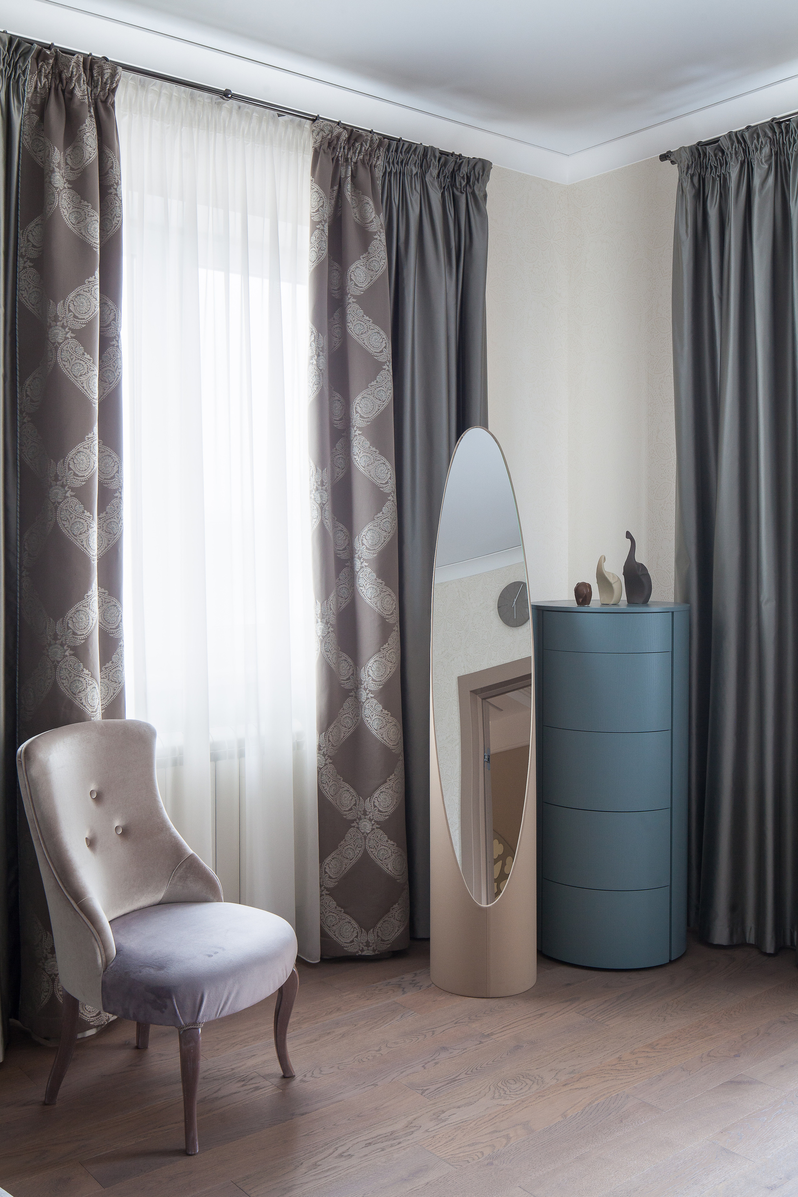 A сouple and Franc. Interior designer Nataliia Iksanova