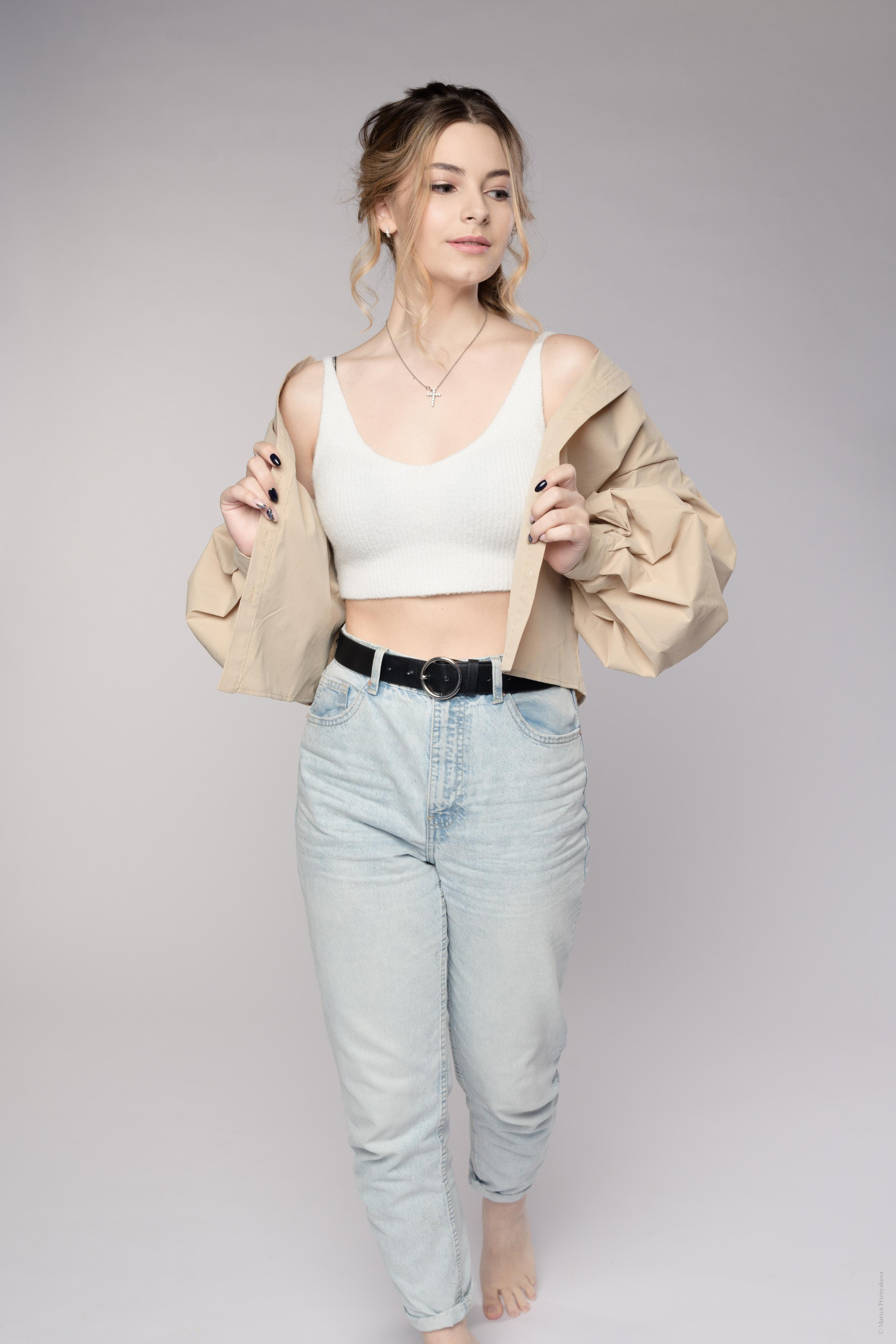 Фешн-съемка в студии. Семейный и индивидуальный фотограф Life style в Санкт-Петербурге Мария