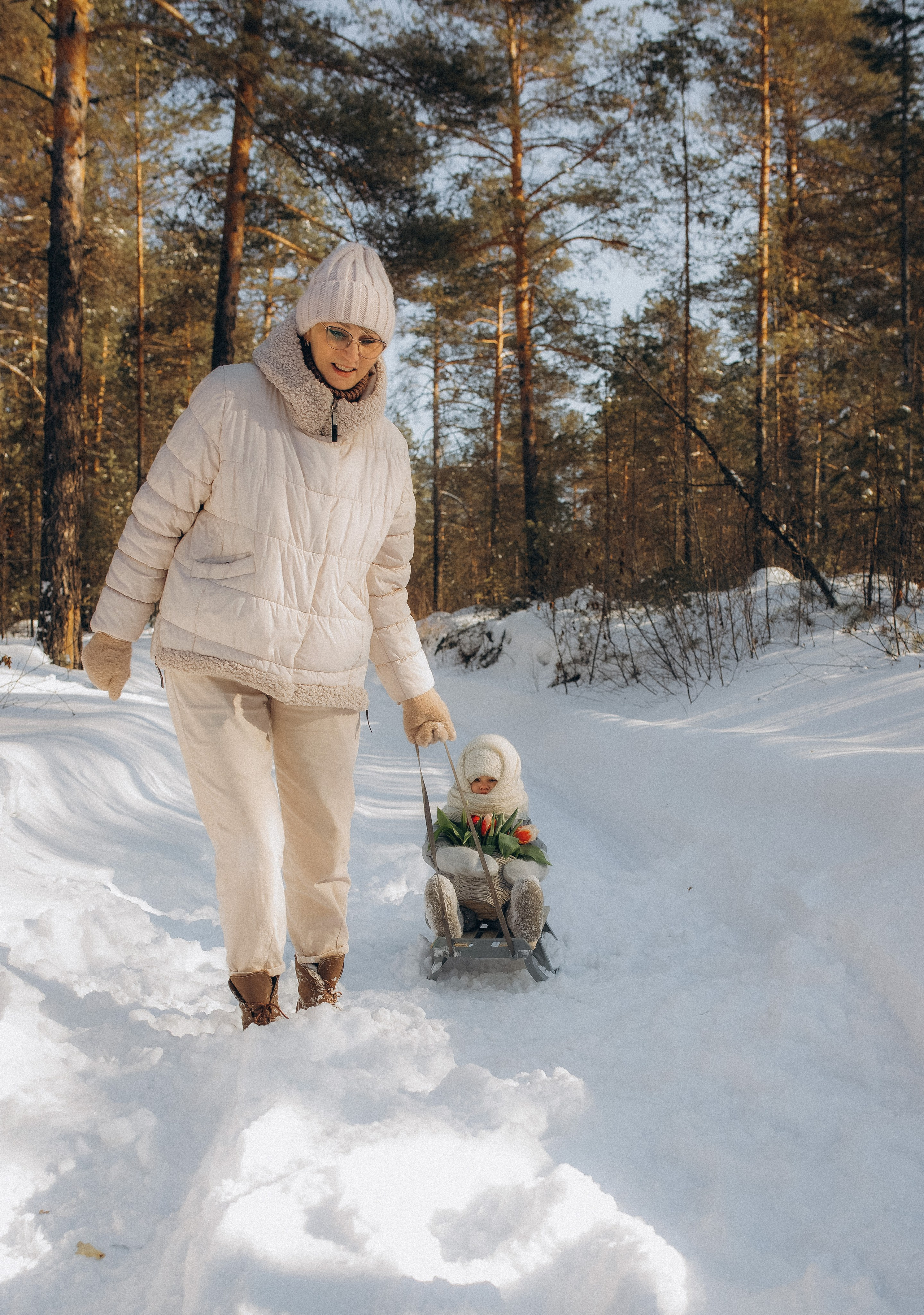Девочка Зима. Семейный и детский фотограф город Тында Дарья