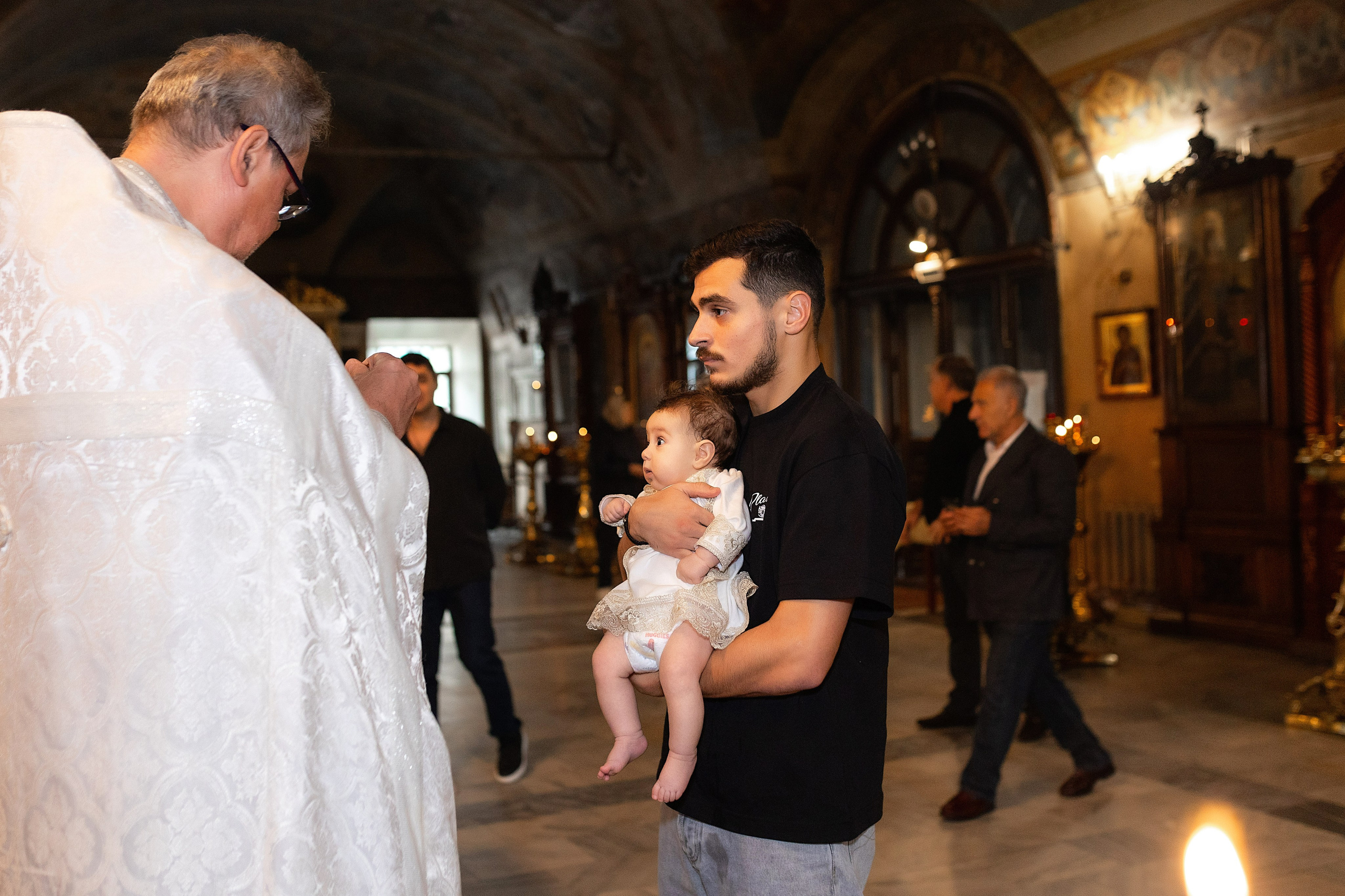 Таинство крещения Лилии. Фотограф в Железнодорожном и Балашихе