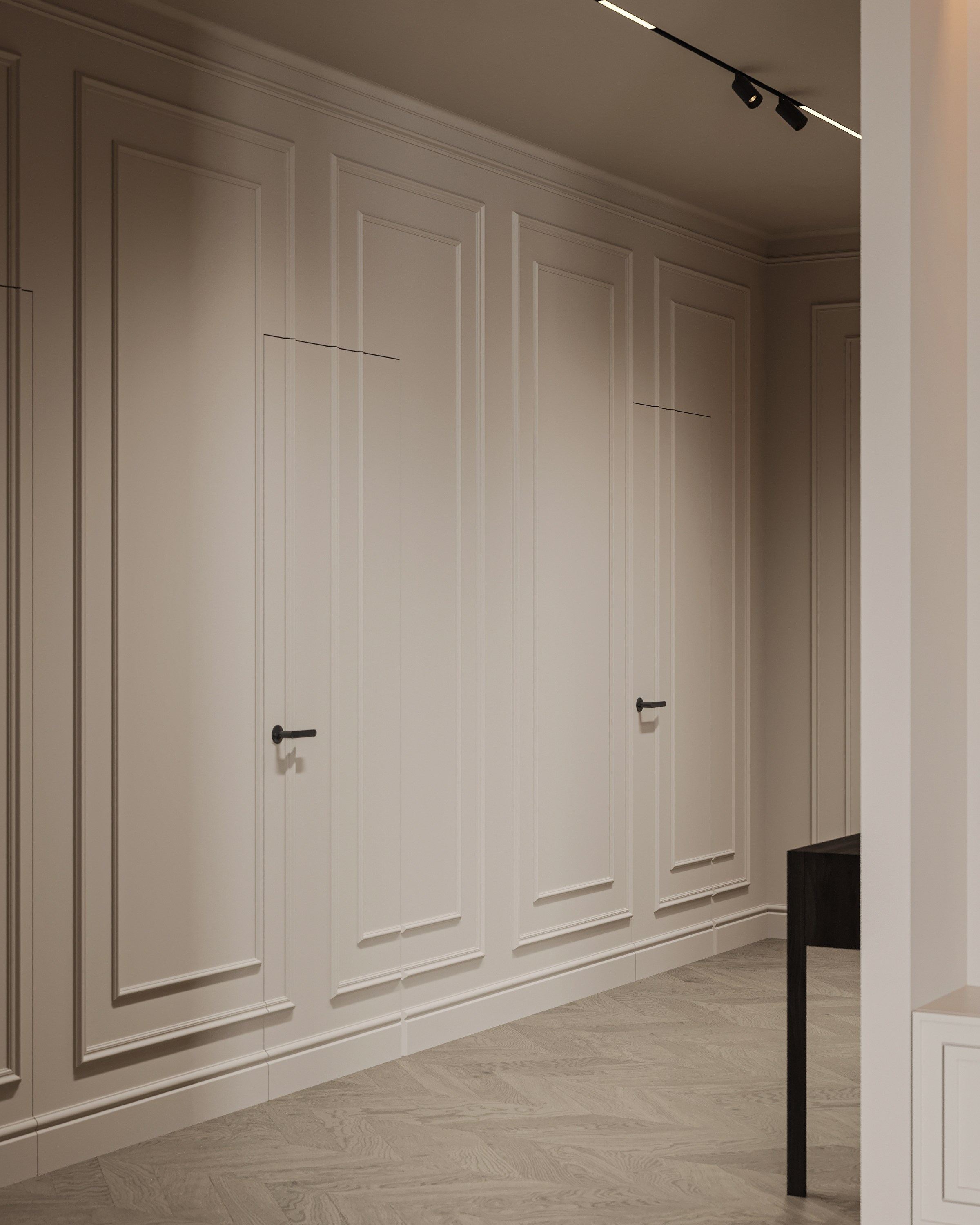 Кухня-гостиная ЖК «Континенталь». 3D визуализация интерьера Надежда Соколова