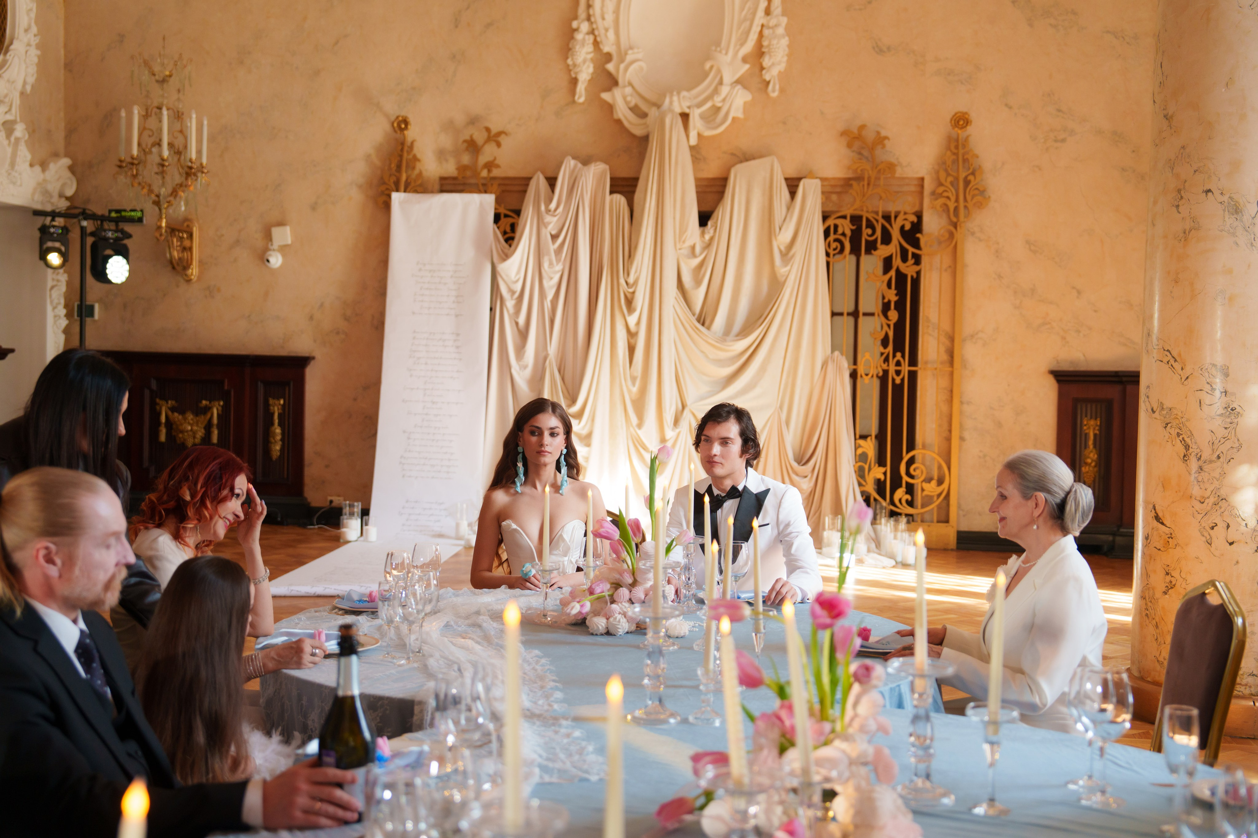 Илья и Алена. Камерный ужин. Свадебный фотограф Москва