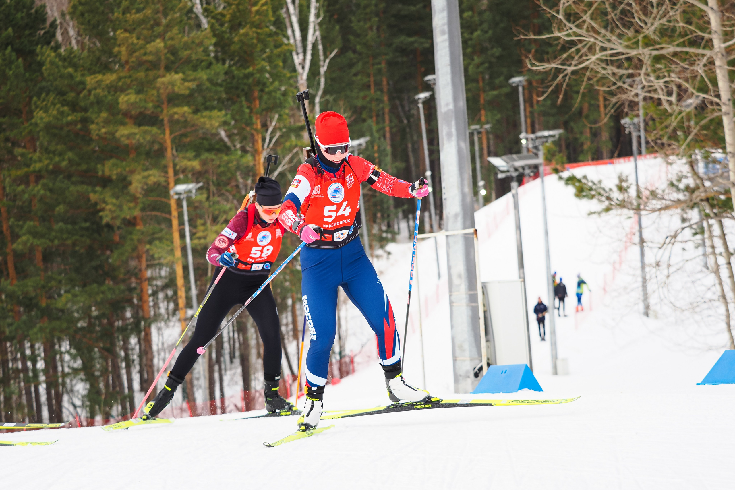 Биатлон / Первенство России. Репортажный фотограф Алексей Козьмин