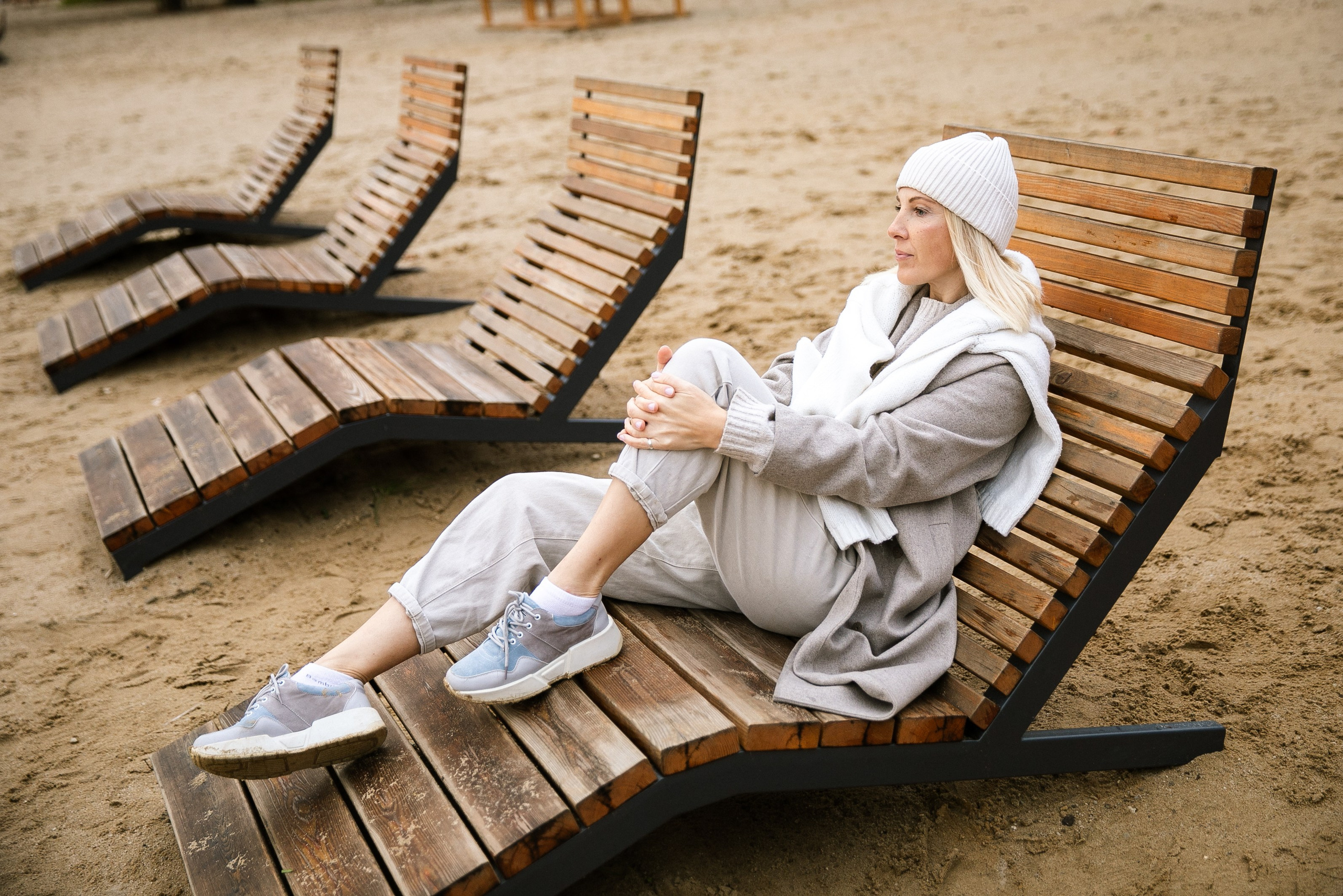 Прогулка осенний пляж. Семейный и школьный фотограф Громова Ольга