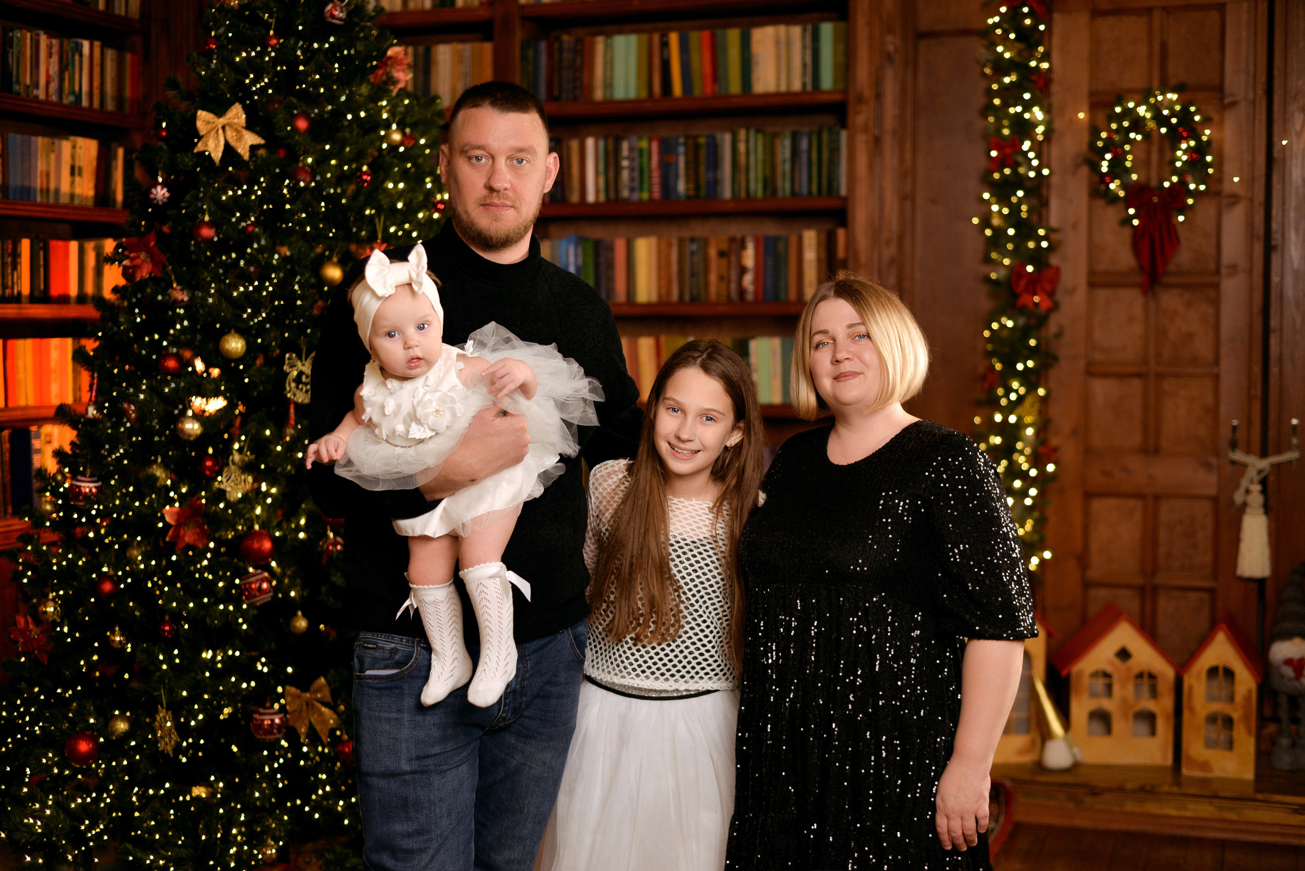 Новогодние съёмки в студиях. Семейный и свадебный фотограф Галина Абакумова, фотосессии в Белгороде