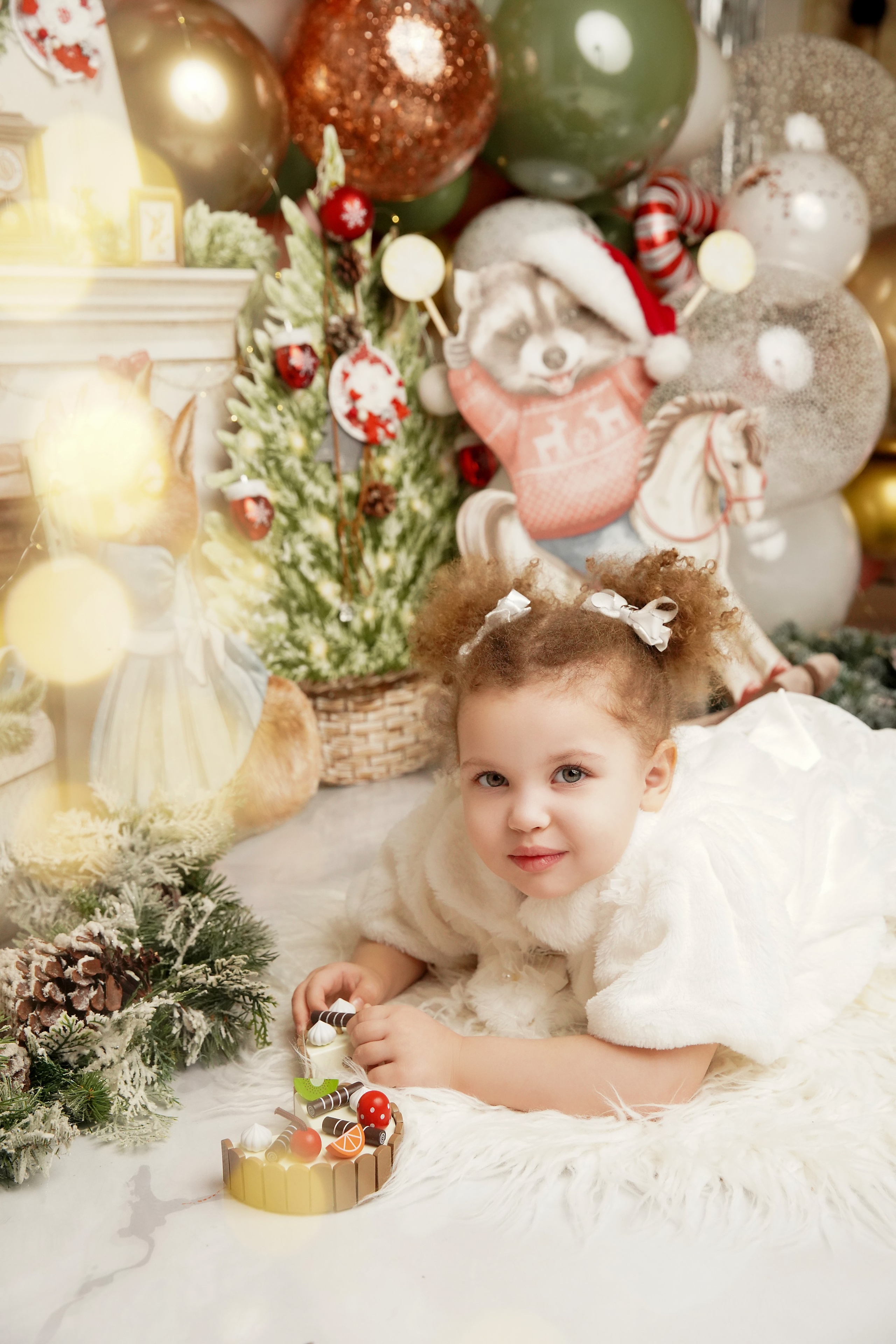Новогодняя фотосессия. Фотограф новорожденных. Семейный и детский фотограф в городе Сургуте