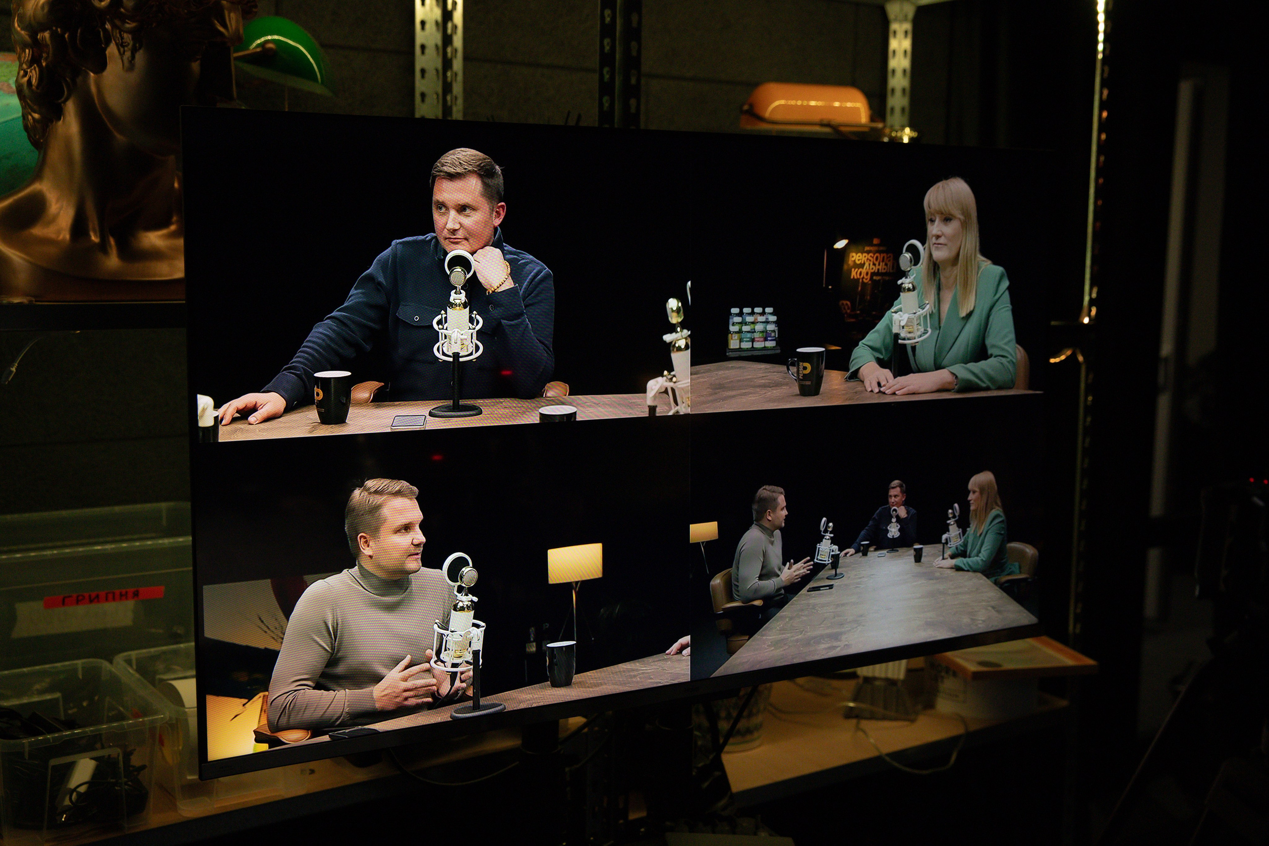 Подкаст — backstage. Фотограф Екатерина Крылова
