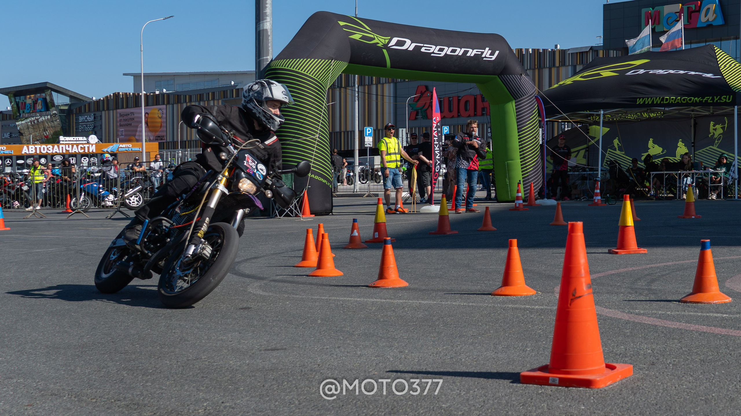 Motogymkhana CUP 1 Ekat 2025. Moto377