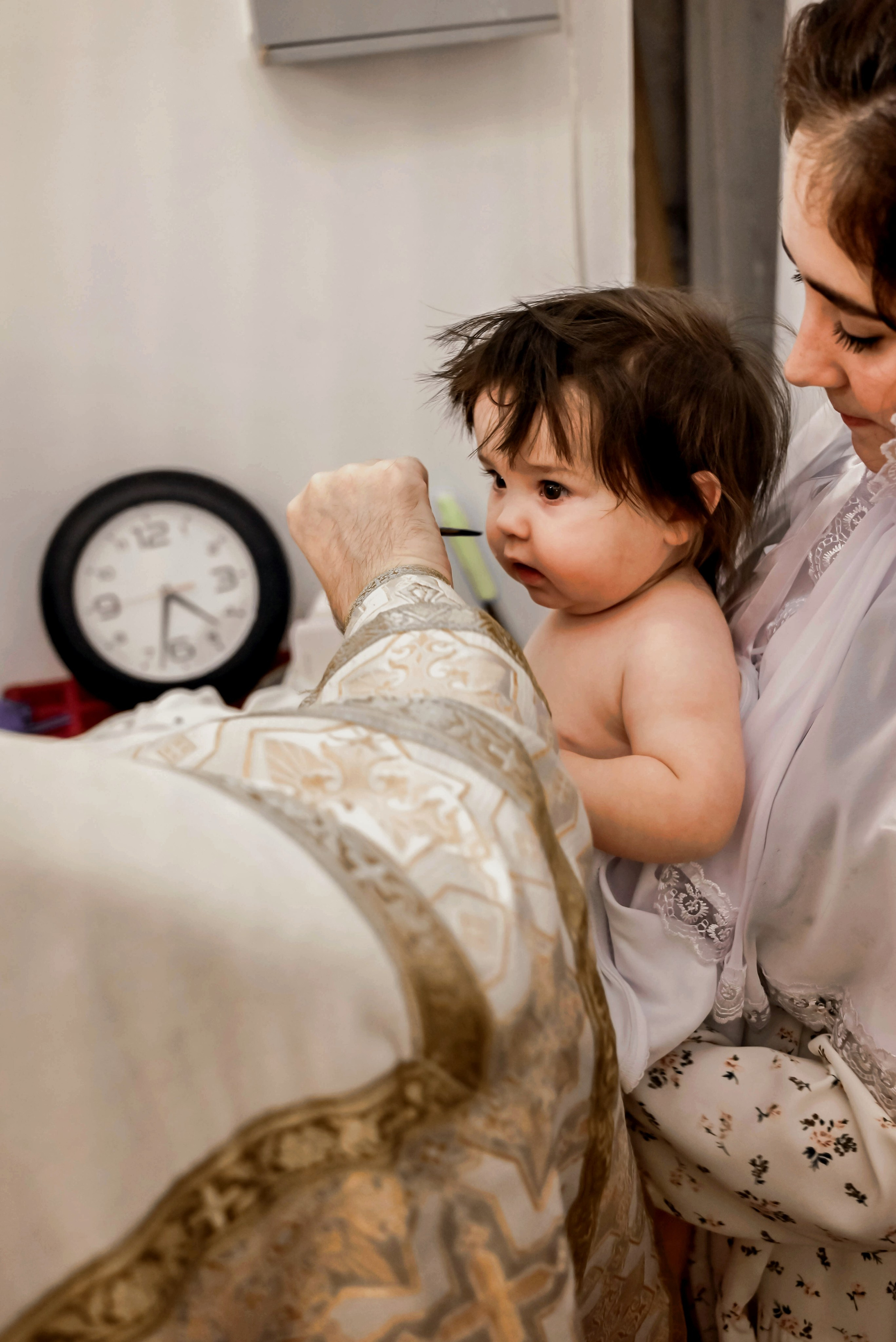 Крещение Вероники. Семейный и детский фотограф Москва