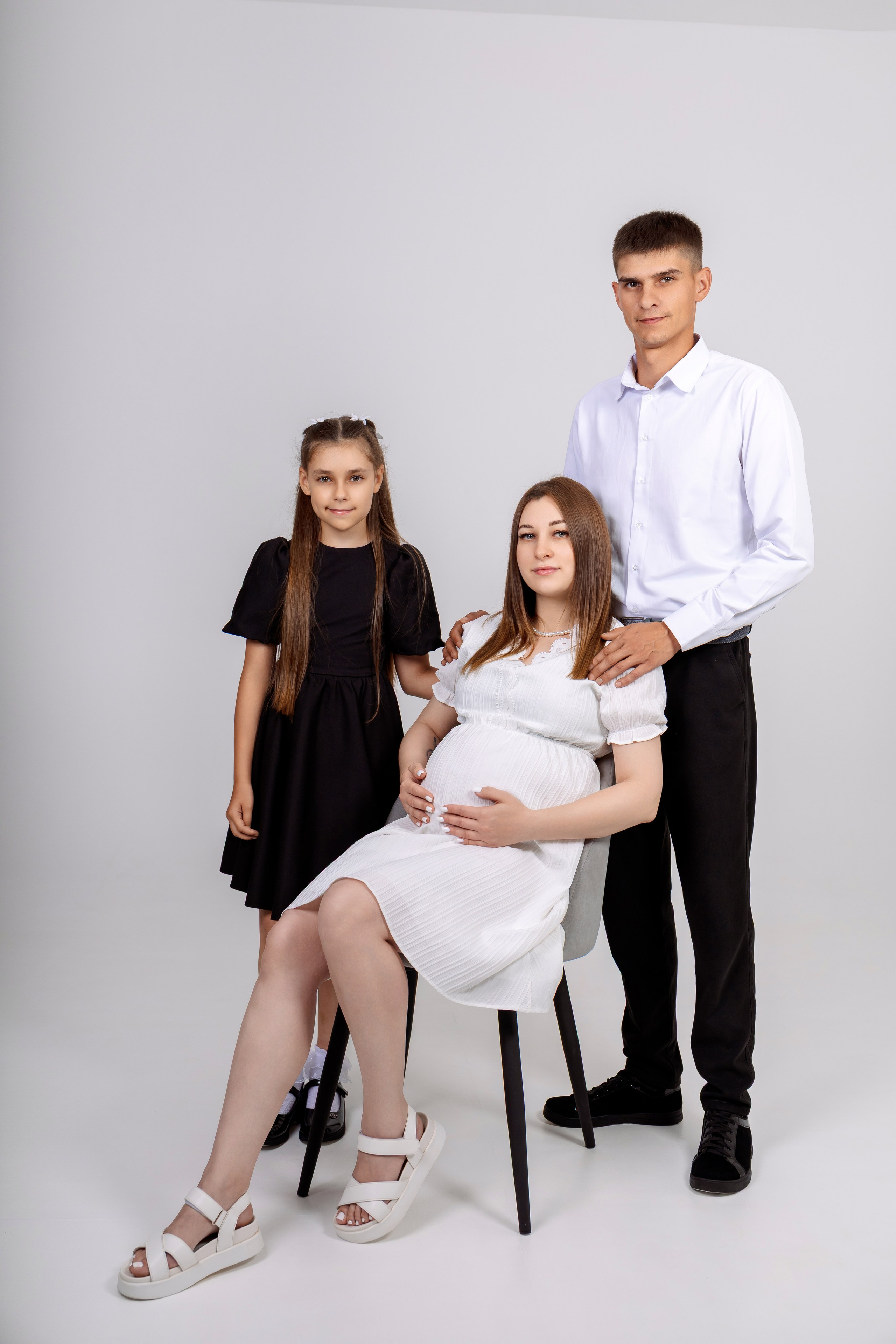 Вероника, Юрий, Кира и Вадим. Фотограф Алина Ширанкова в Братске