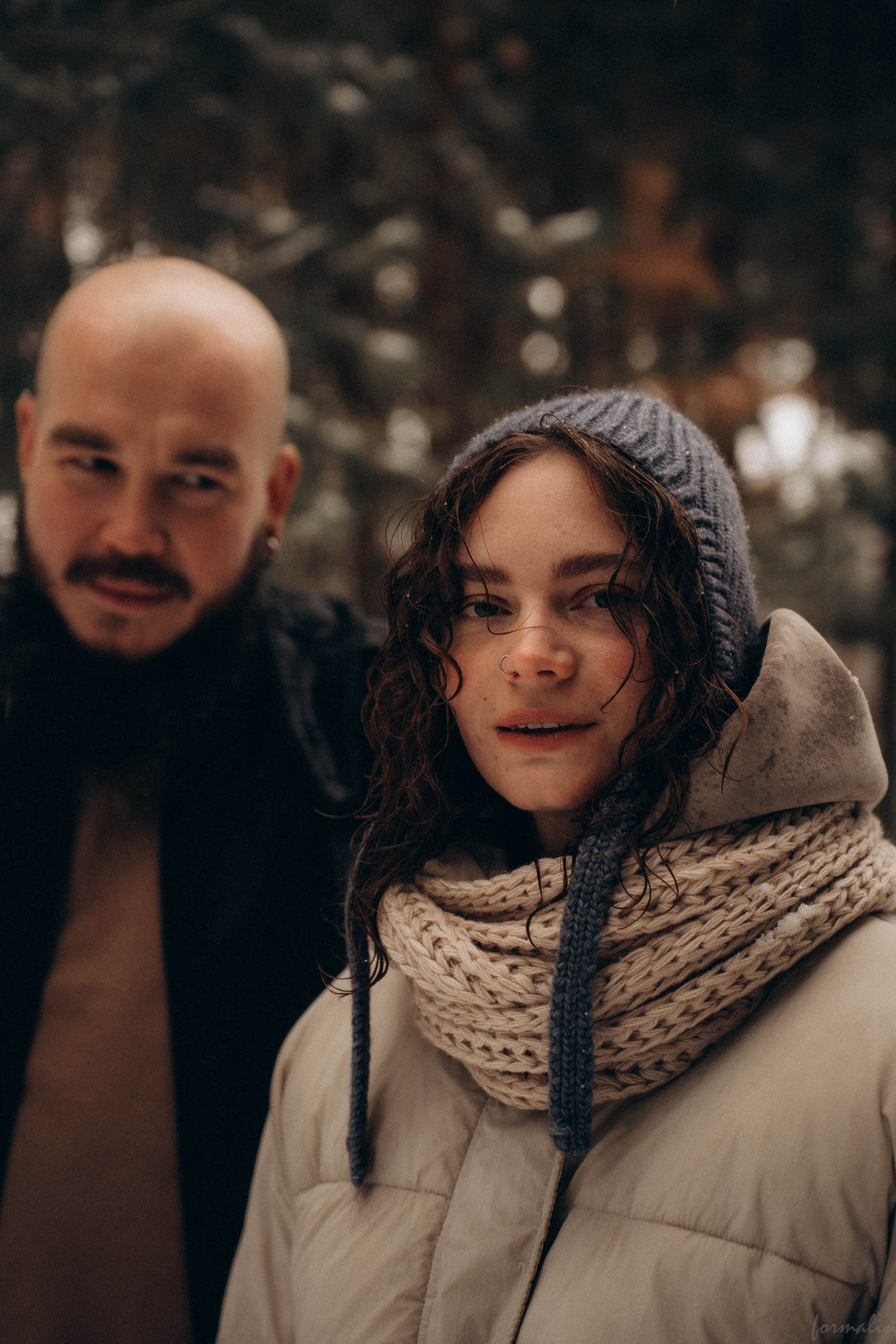 Романтичный снегопад. Алиса Никитцова | Фотограф в Казани