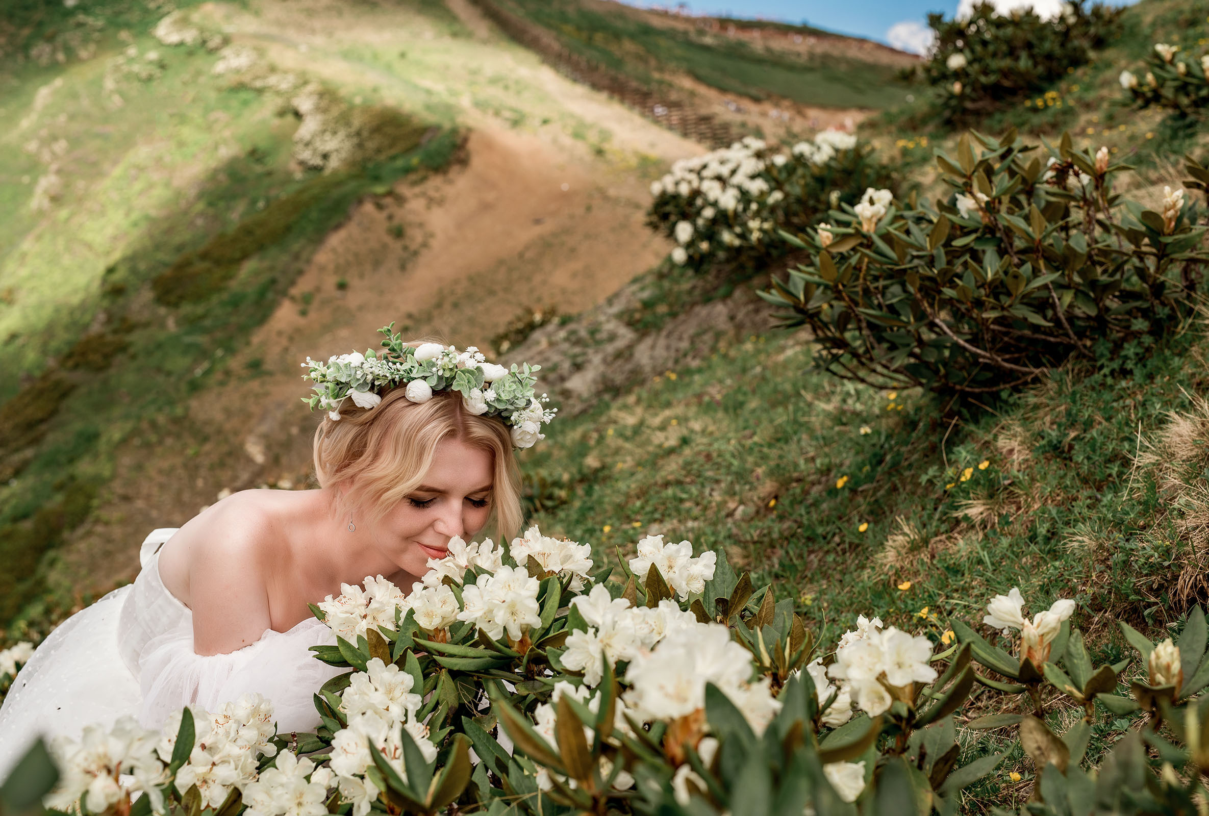 Свадьба в горах Розы Хутор. Фотограф в Сочи, Адлере, Сириусе и на Красной поляне Кушабаева Алёна