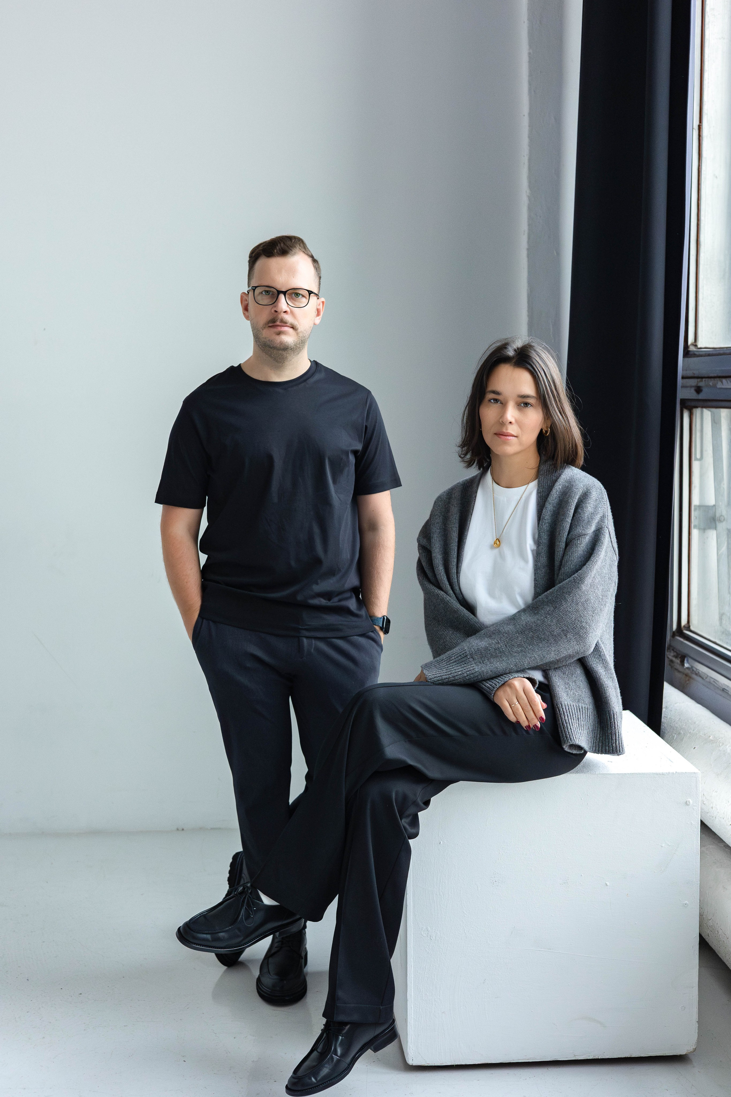 Мария и Антон. Бизнес-портрет. Фотограф Печерская Анастасия