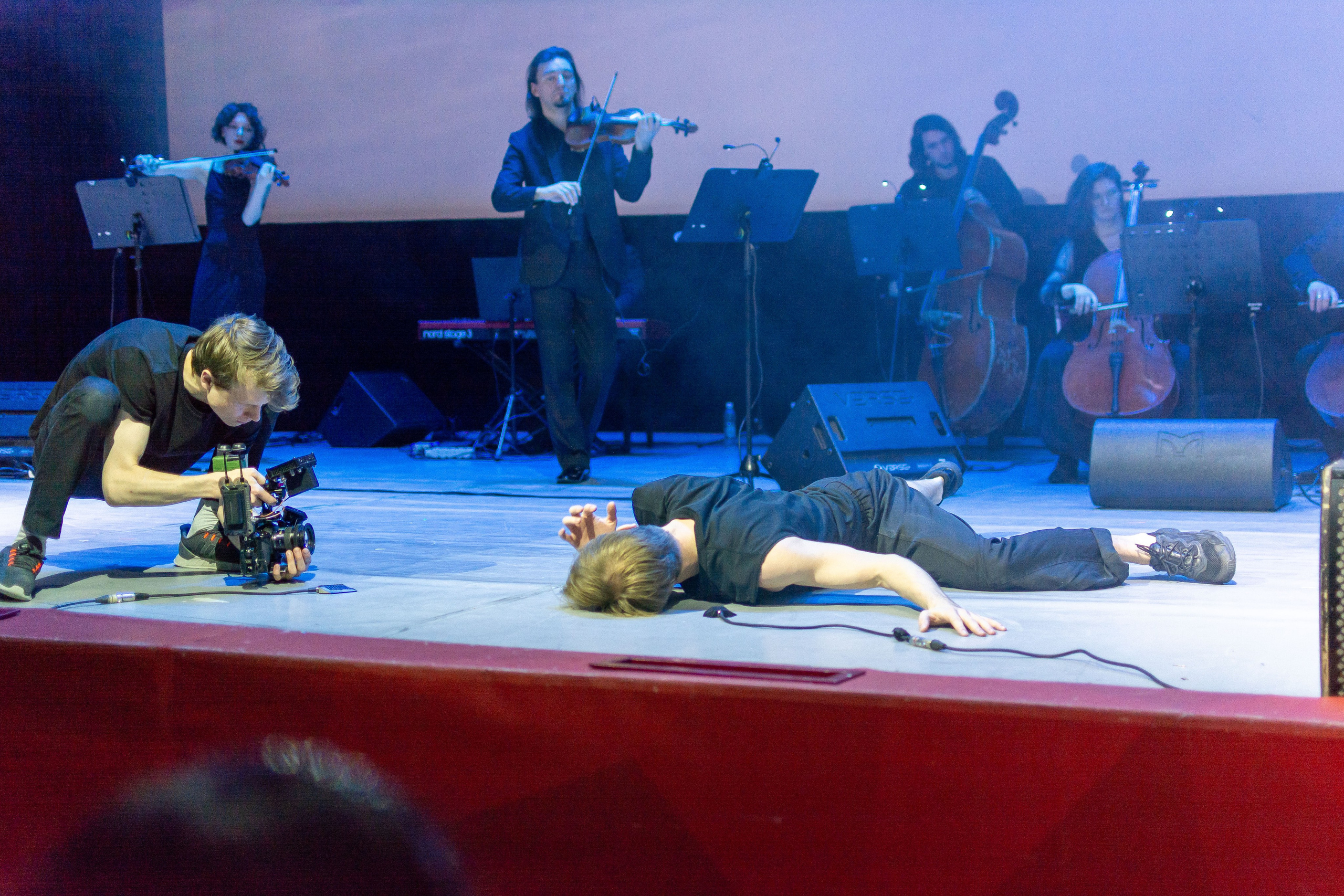 Концерт оркестра Cinematica. Репортажный фотограф в Новосибирске