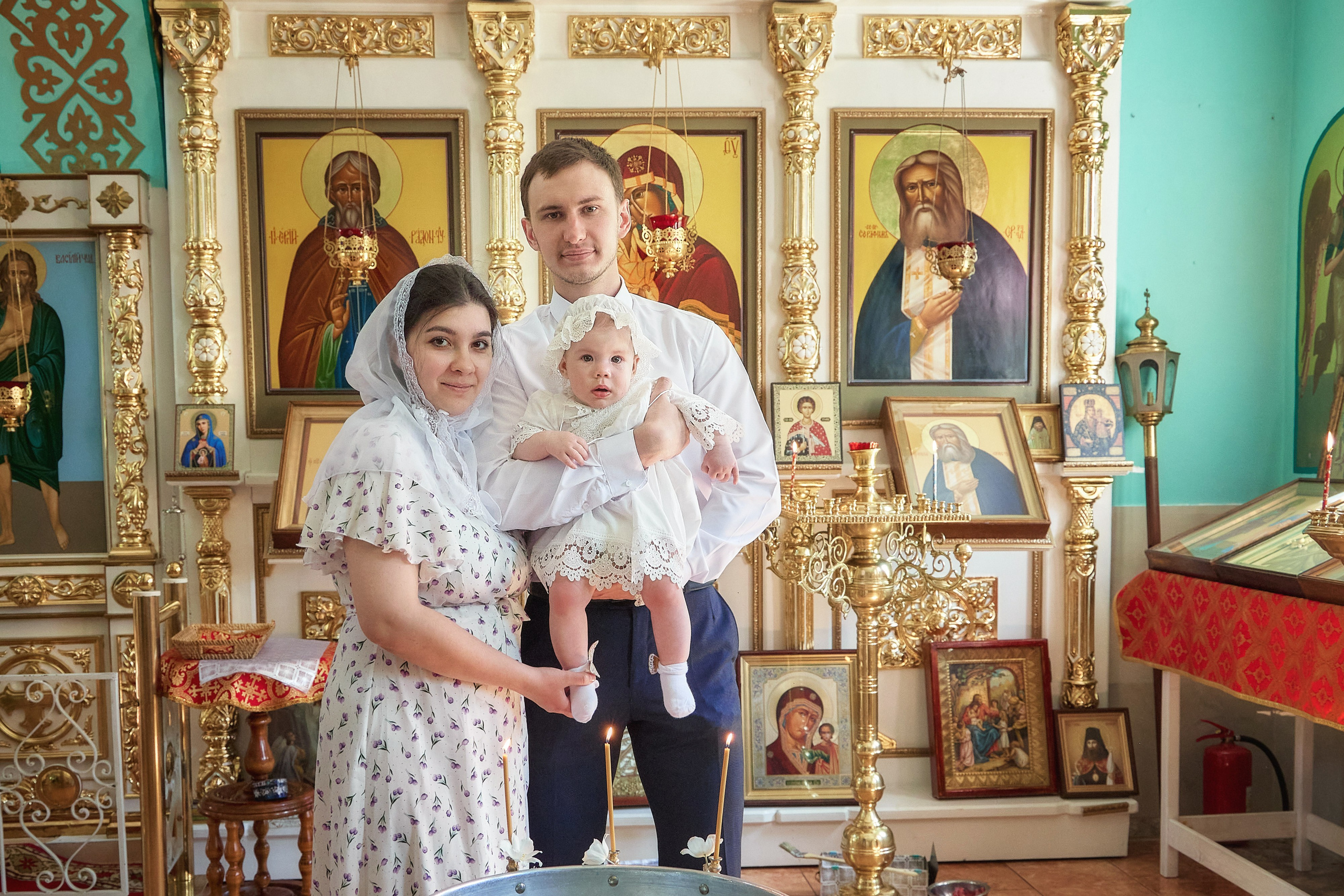 Фото с Крещения Варвары