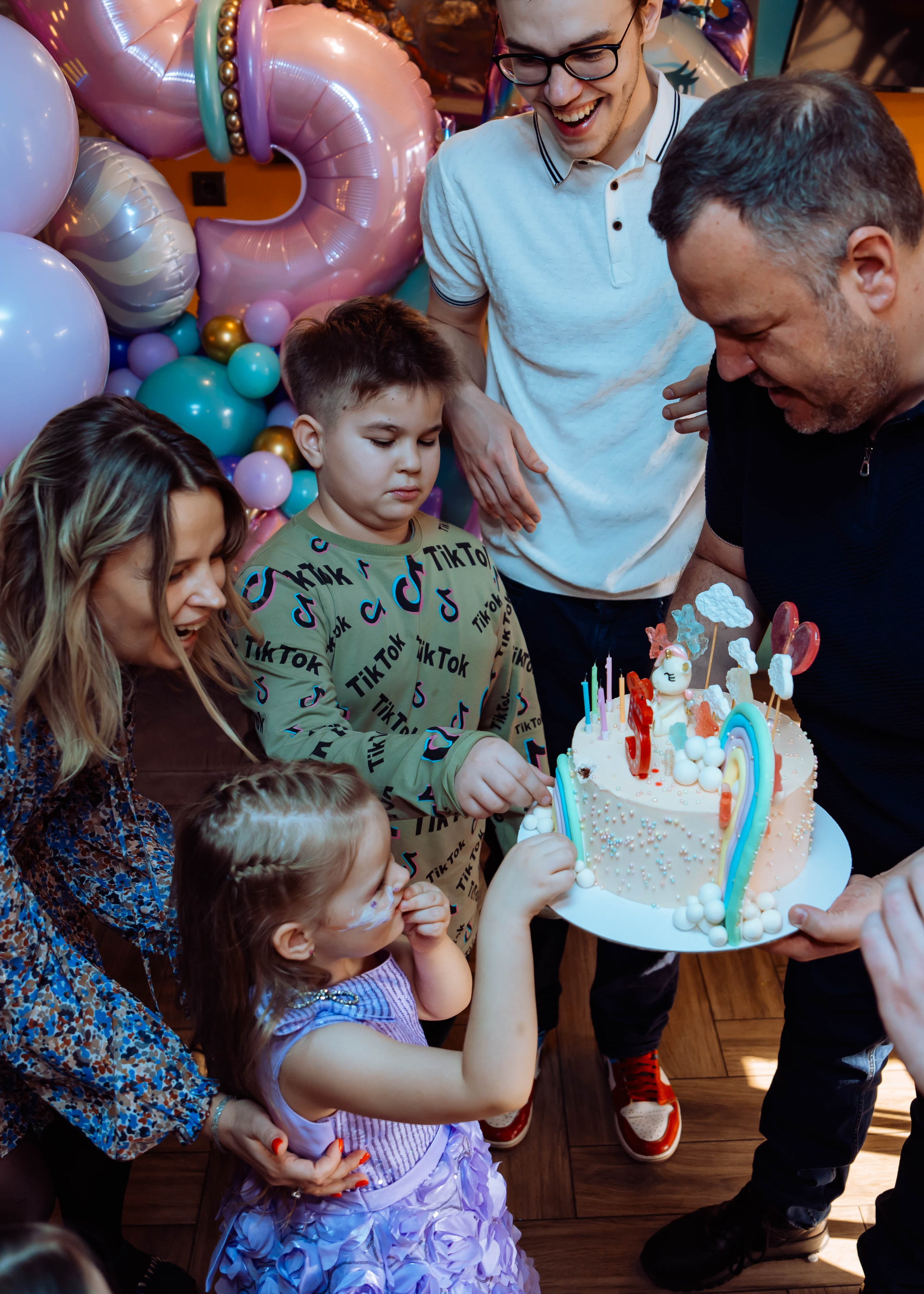 День Рождения с Единорожкой. Крамер Юлиана детский и семейный фотограф